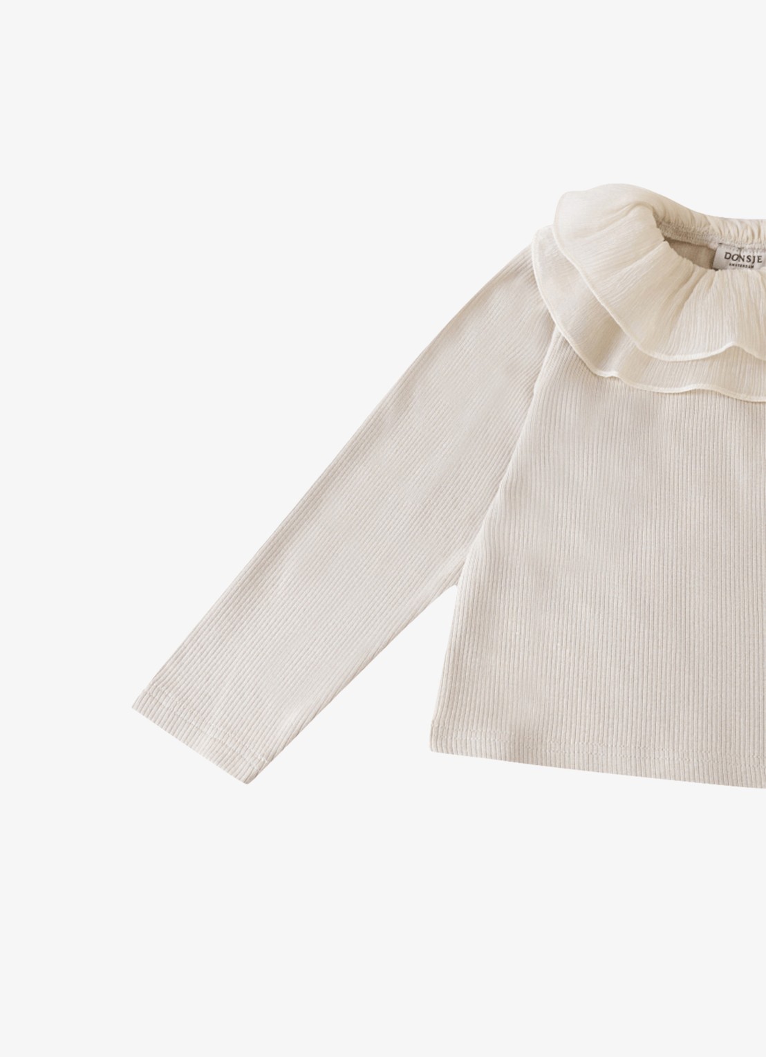 Donsje Amsterdam Florentien Top - detail 6 beige