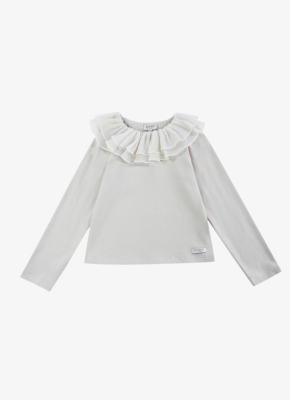Donsje Amsterdam Florentien Top - voorkant 2 beige