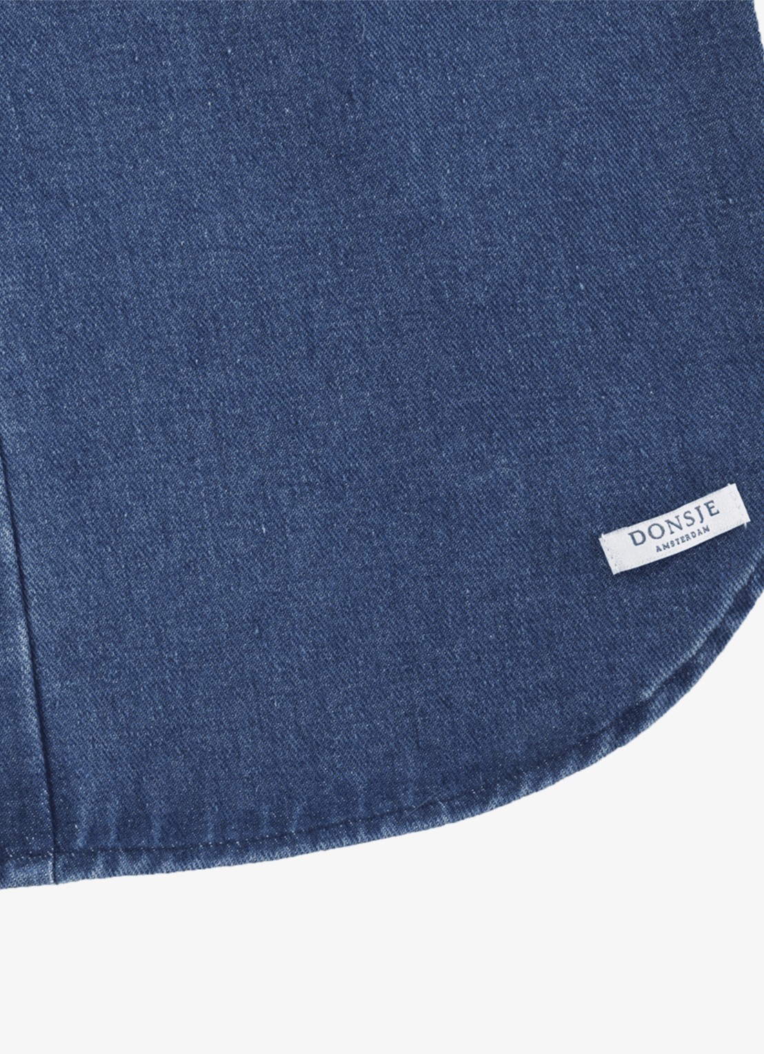 Donsje Amsterdam Hauke wide fit jeans - detail 3 blauw
