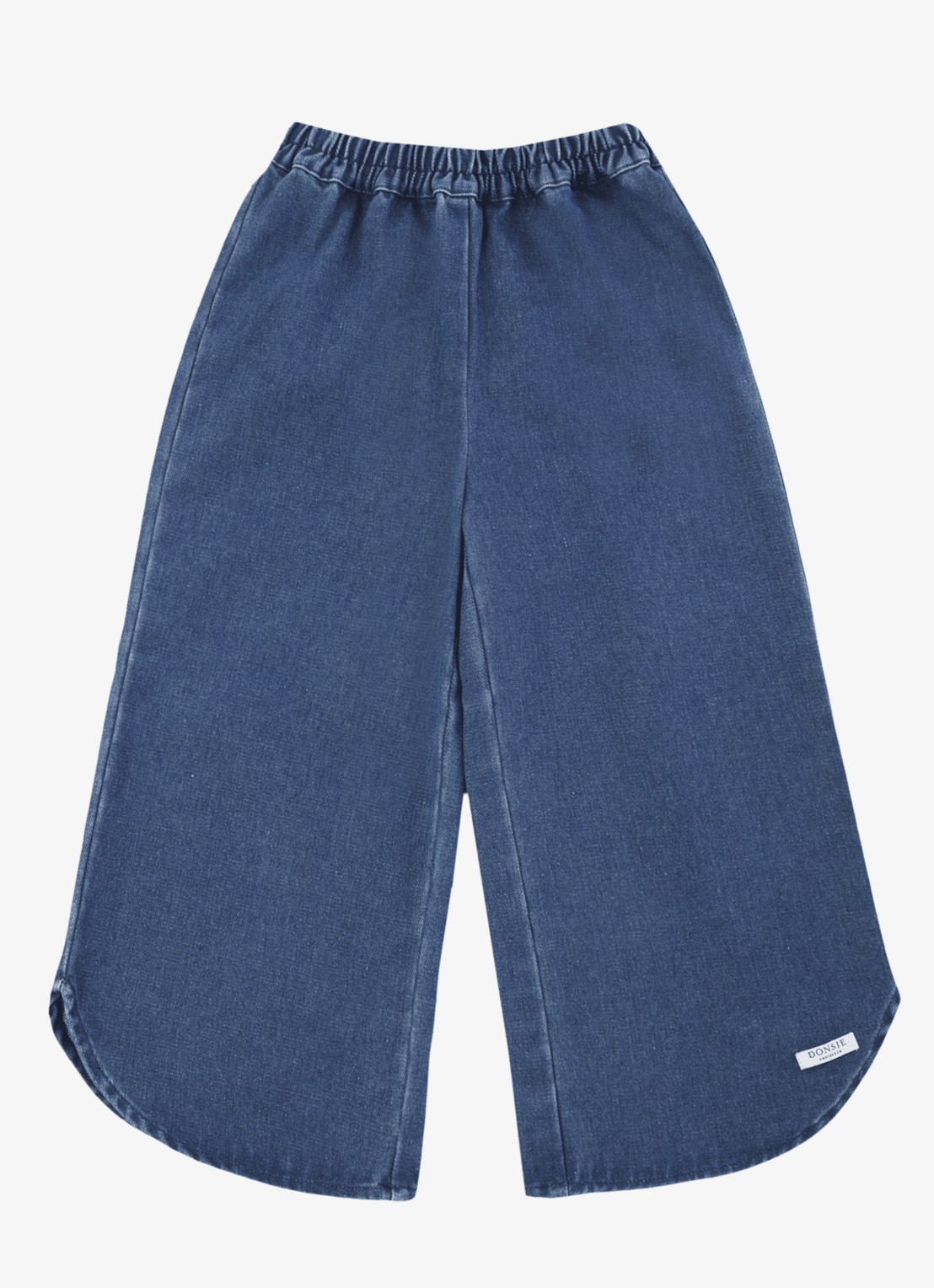 Donsje Amsterdam Hauke wide fit jeans - voorkant 2 blauw