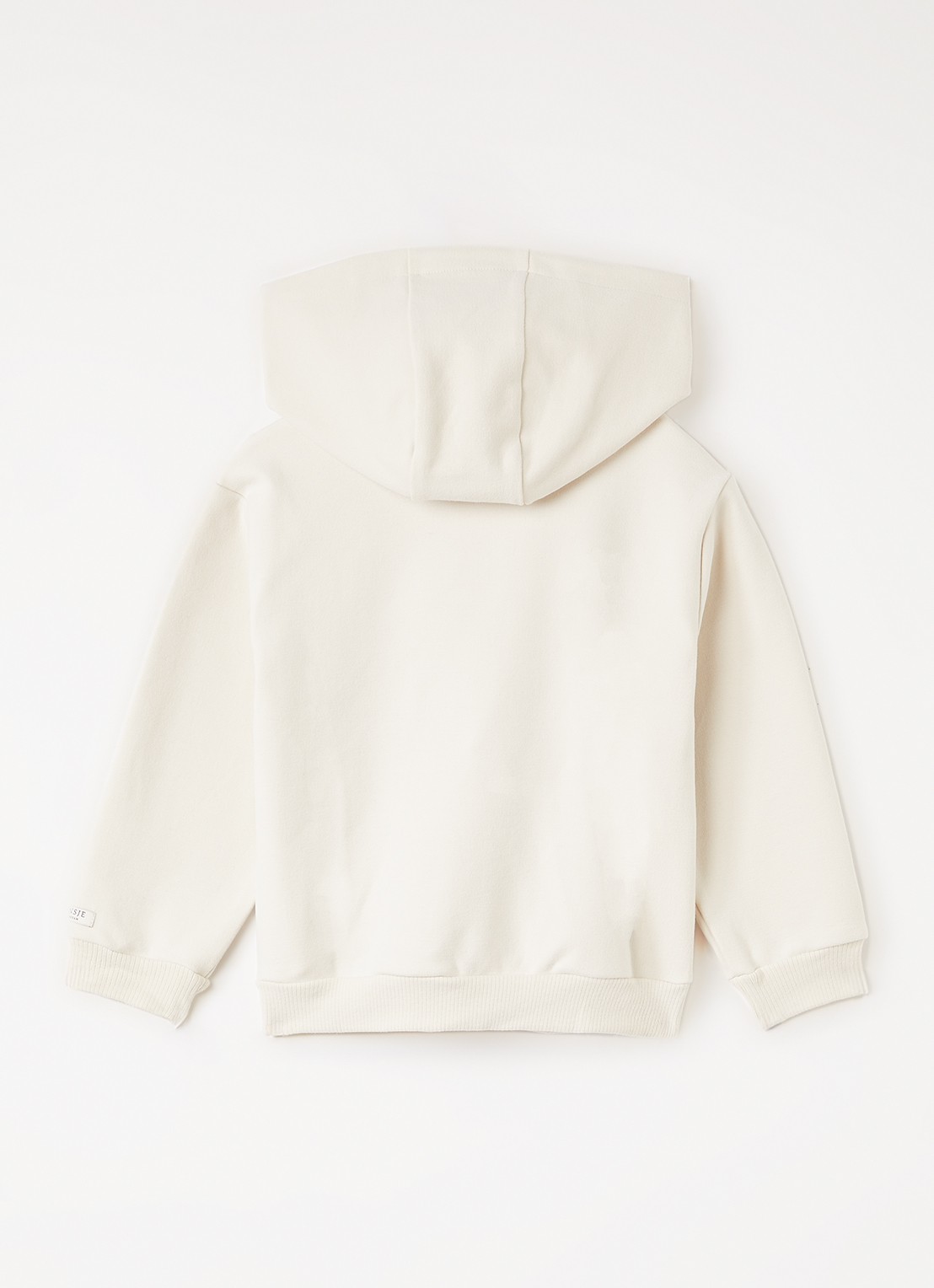 Donsje Amsterdam Herps hoodie met borduring - voorkant 3 beige