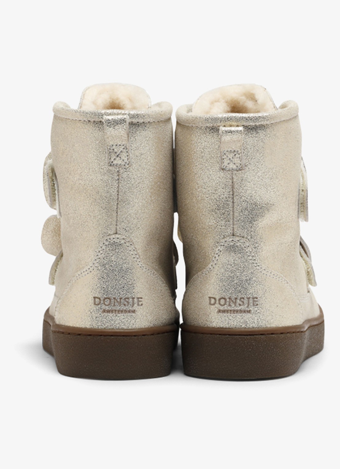 Donsje Amsterdam Isa Exclusive Boots - achterkant zilver