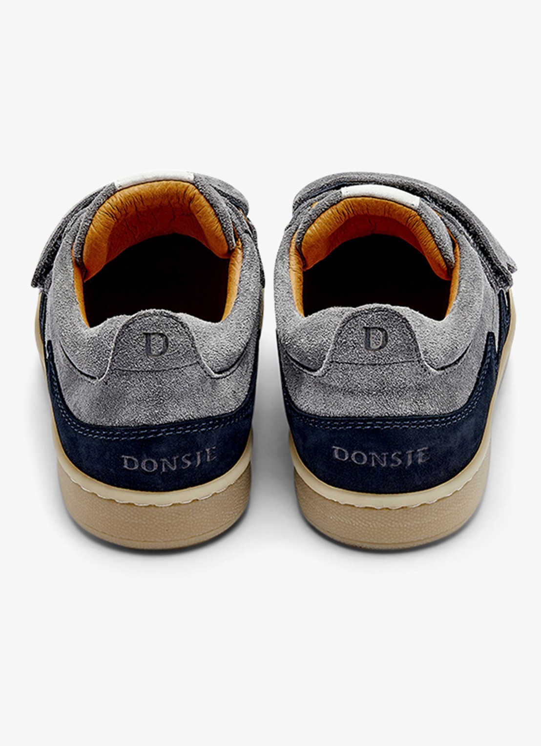 Donsje Amsterdam Ivalo sneaker van leer - detail 5 lichtblauw