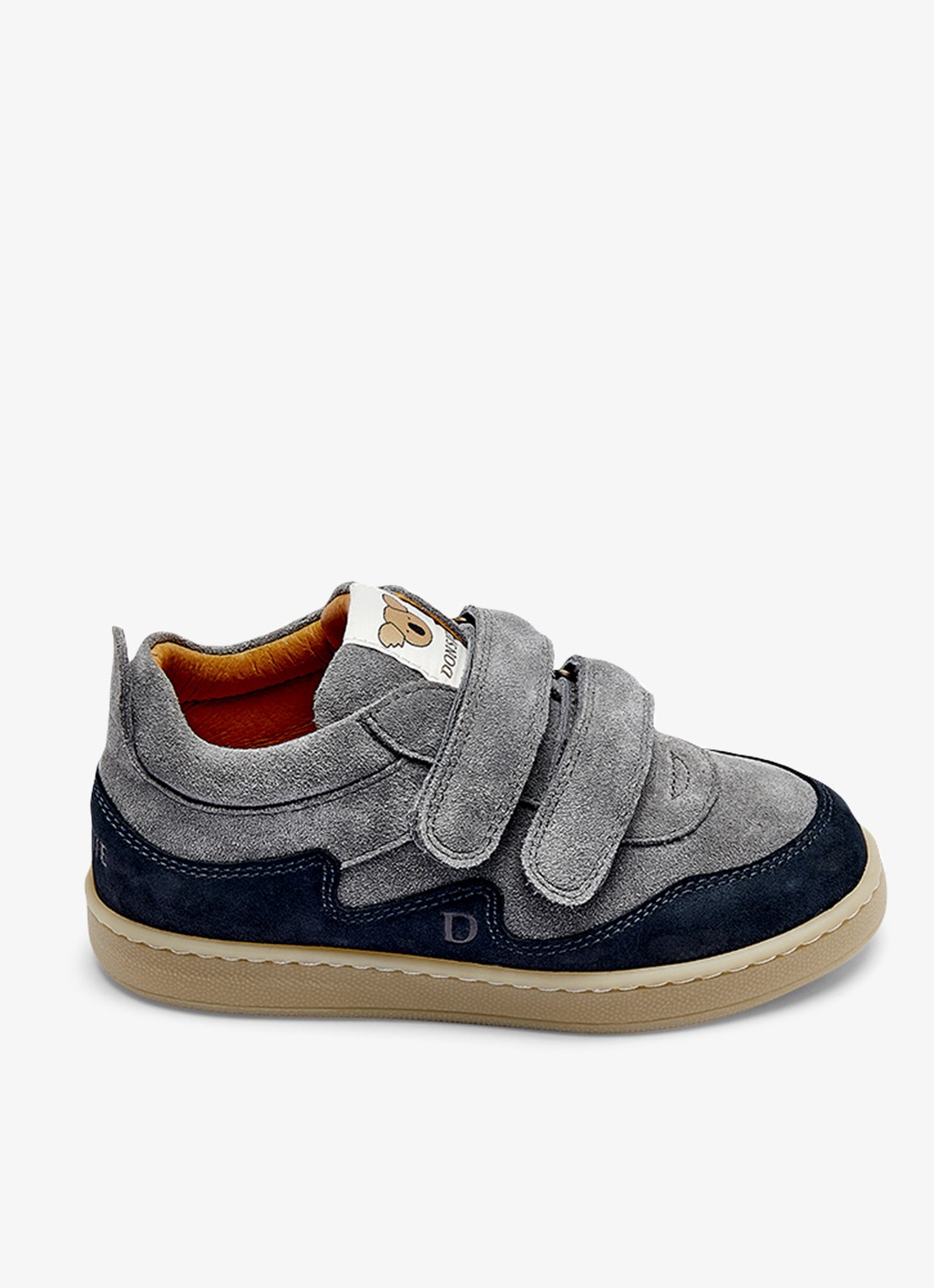 Donsje Amsterdam Ivalo sneaker van leer - detail 7 lichtblauw
