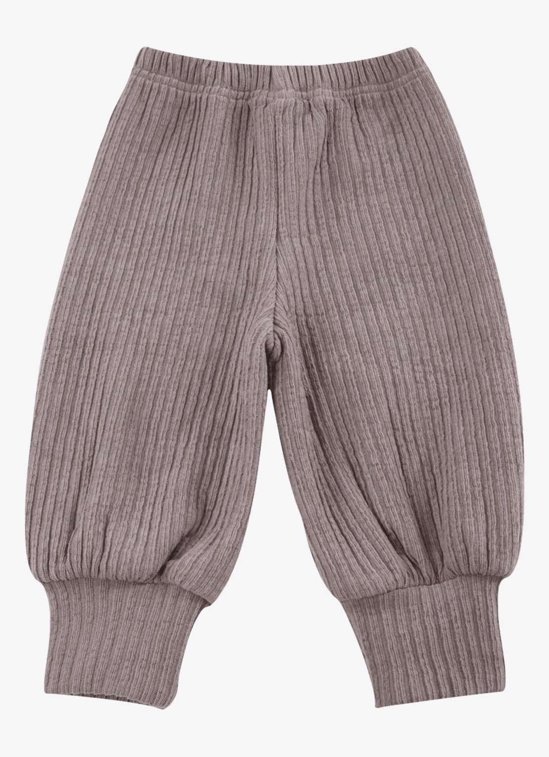 Donsje Amsterdam Jipie broek met ribstructuur - achterkant 3 grijs