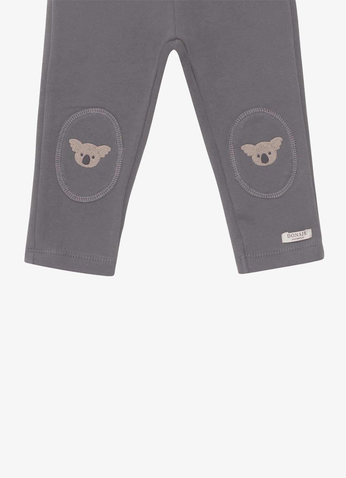 Donsje Amsterdam Joek Trousers | Koalas - detail 2 grijs