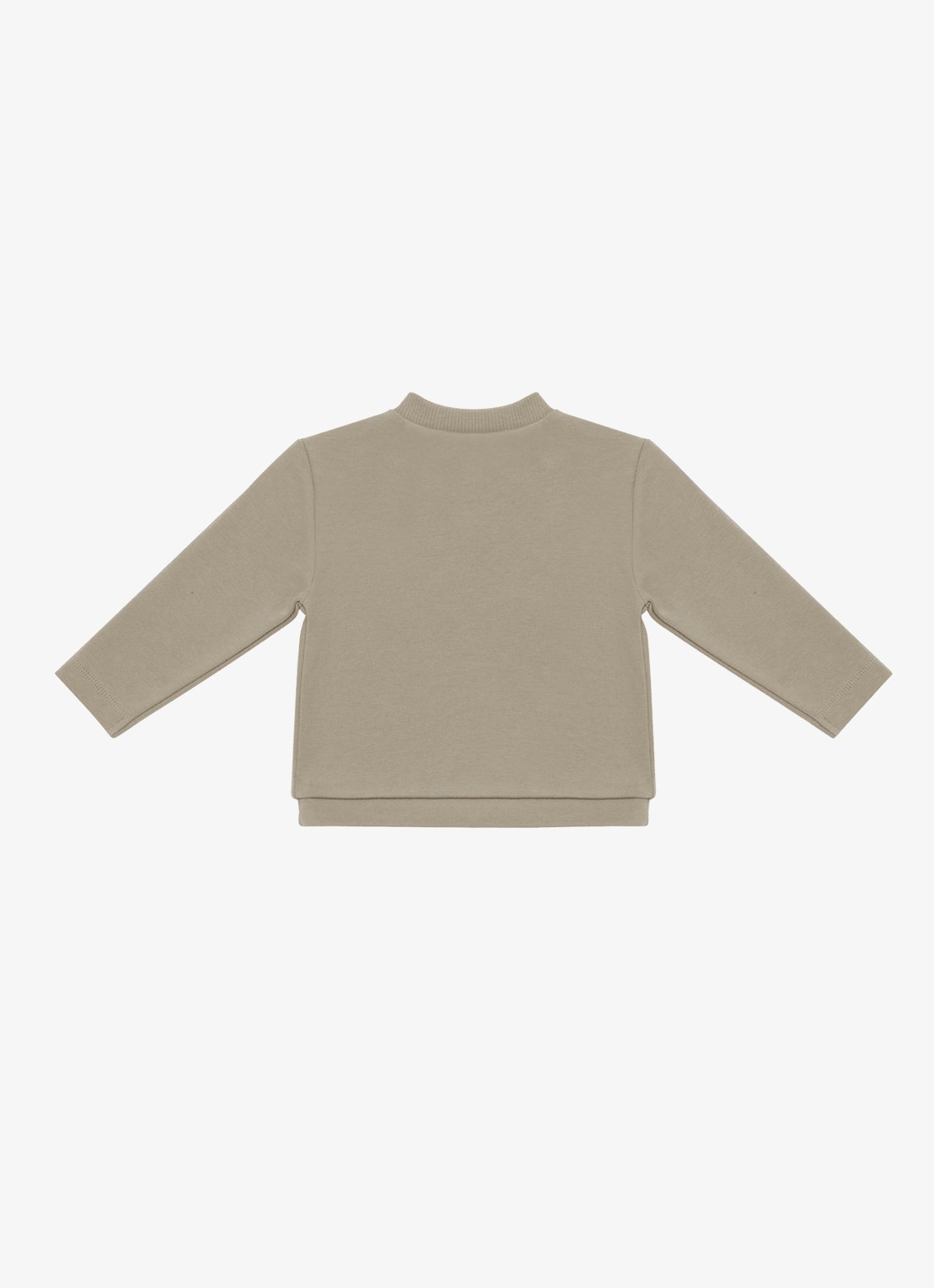 Donsje Amsterdam Jorijn sweater met borduring - achterkant beige