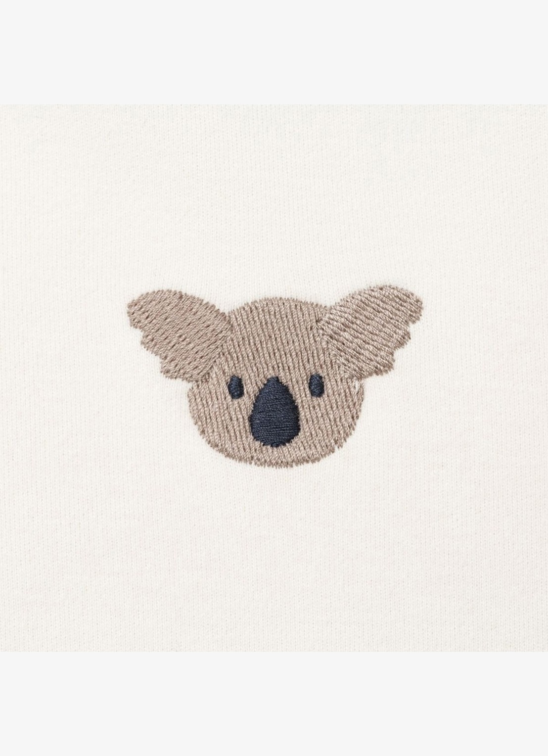 Donsje Amsterdam Jorijn sweater van katoen - detail 2 beige