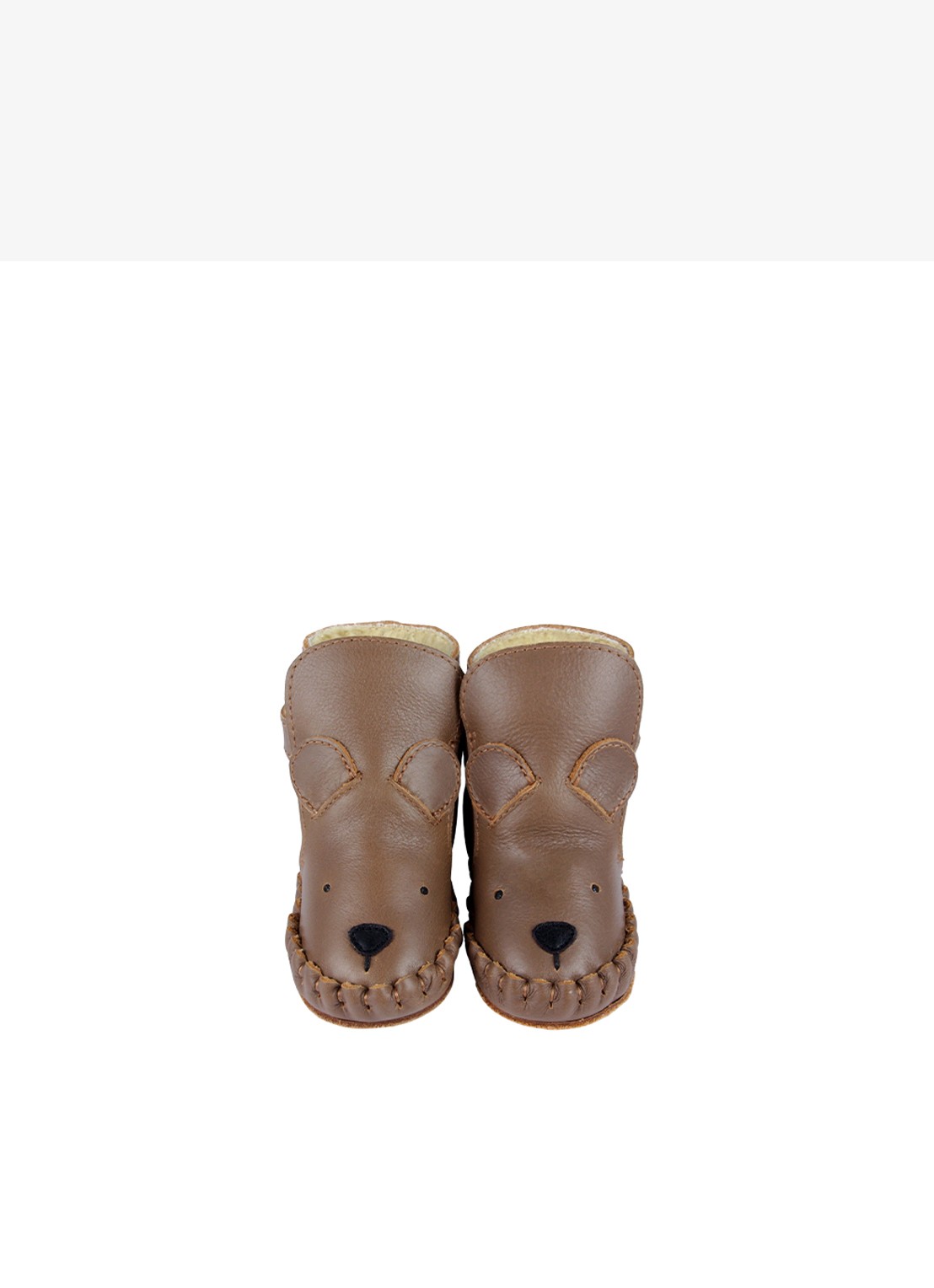 Donsje Amsterdam Kapi Classic Booties | Bear - detail 4 cognac