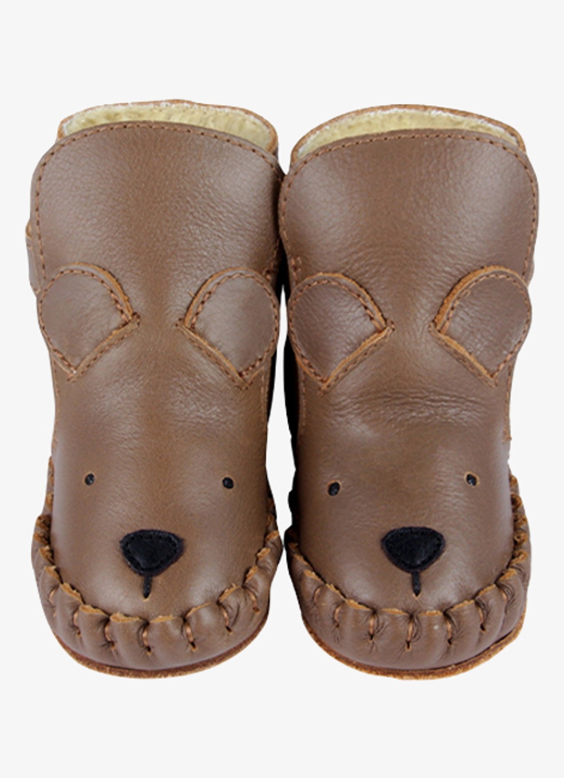 Donsje Amsterdam Kapi Classic Booties | Bear - detail 7 cognac