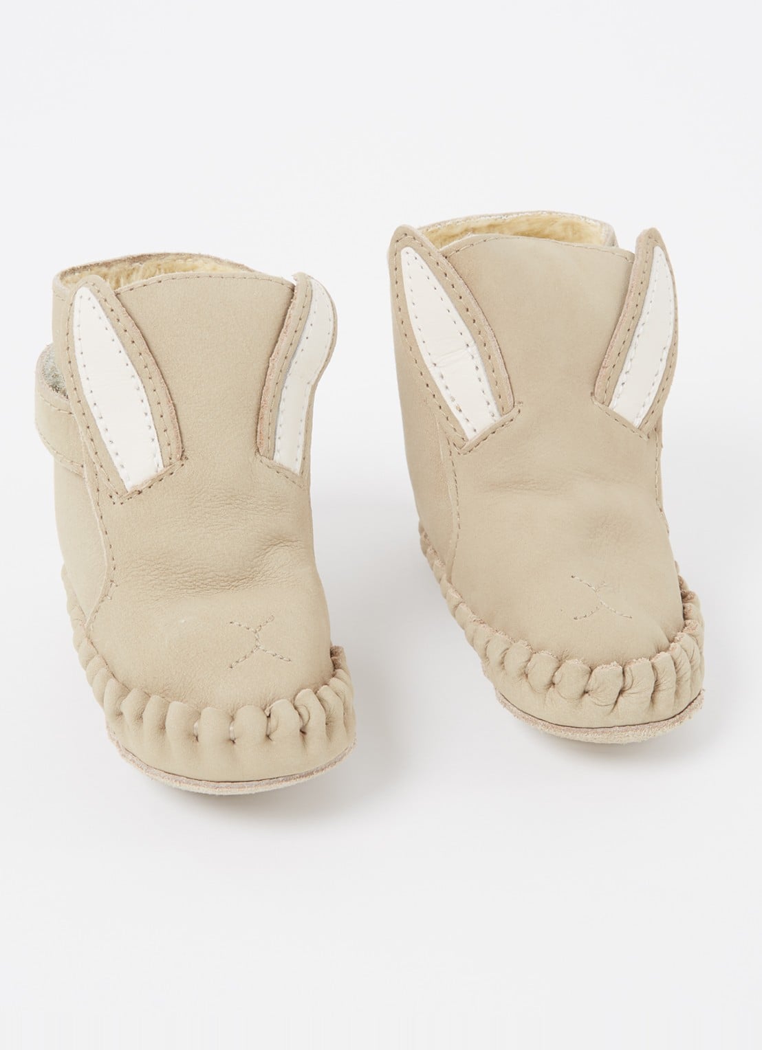 Donsje Amsterdam Kapi Classic Booties | Bunny - detail 3 donkerbeige