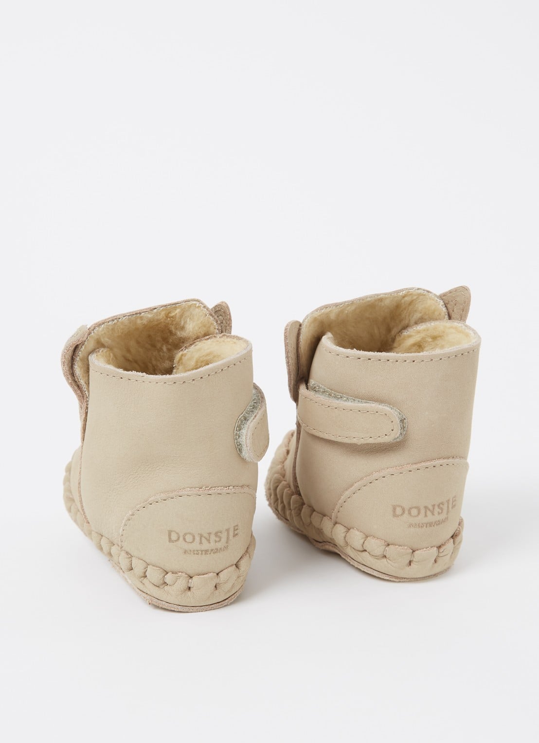 Donsje Amsterdam Kapi Classic Booties | Bunny - detail 4 donkerbeige