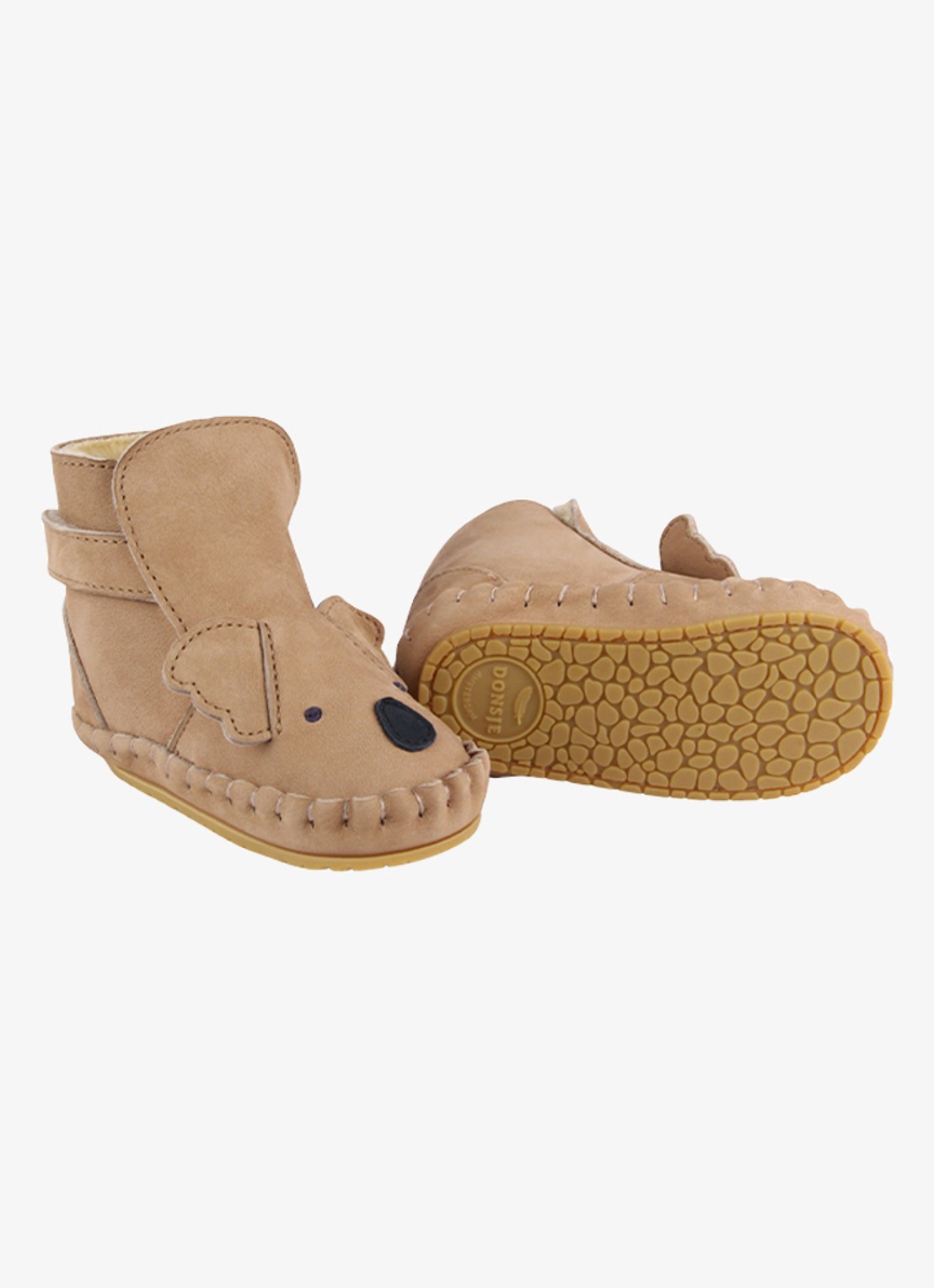 Donsje Amsterdam Kapi Classic Booties | Koala - detail 8 lichtbruin