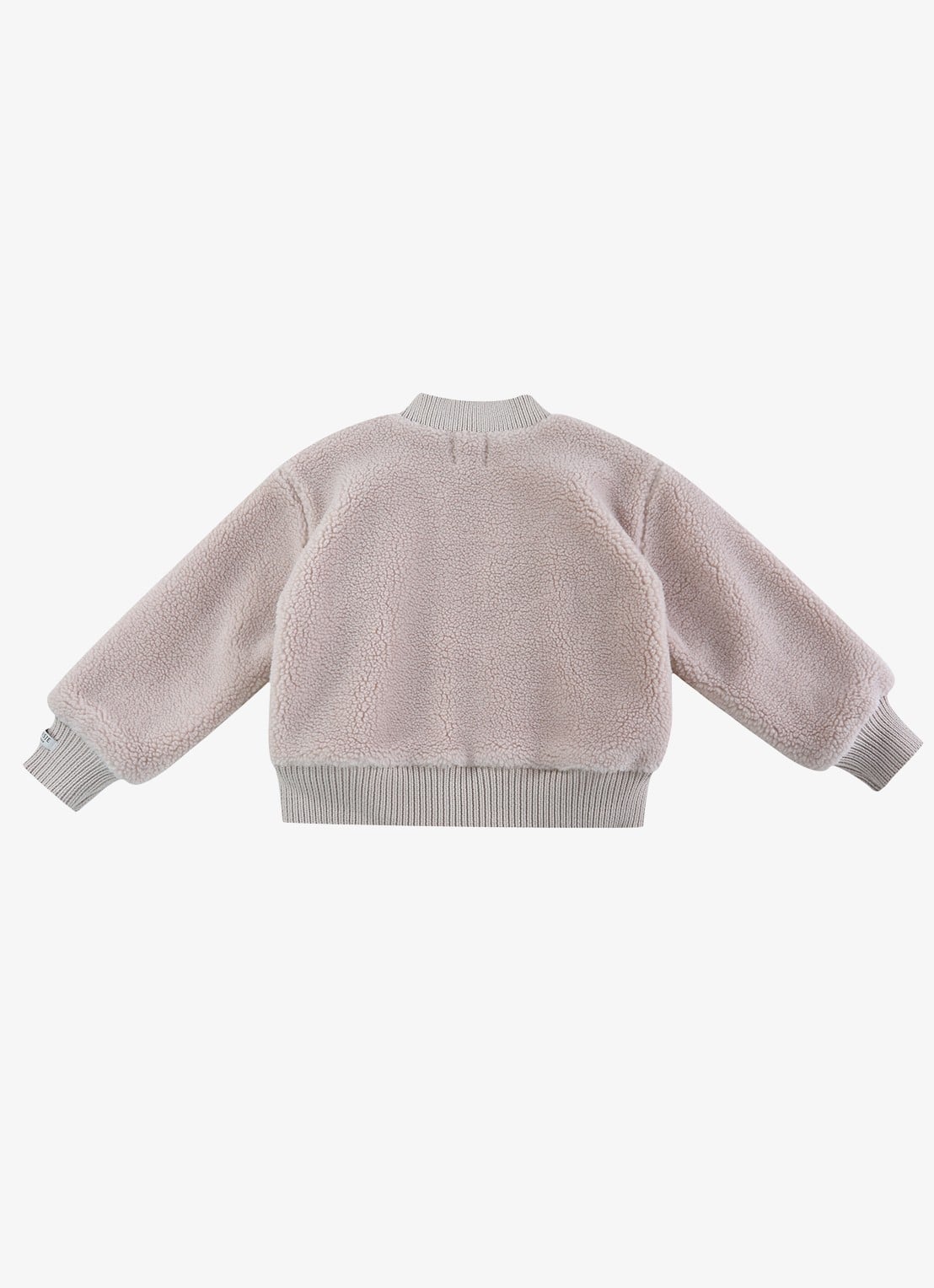 Donsje Amsterdam Karai vest van teddy - achterkant 5 roze