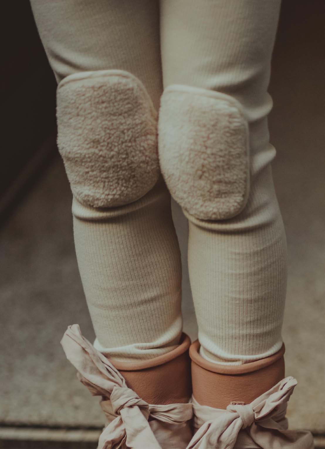 Donsje Amsterdam Keene Leggings - voorkant 2 creme