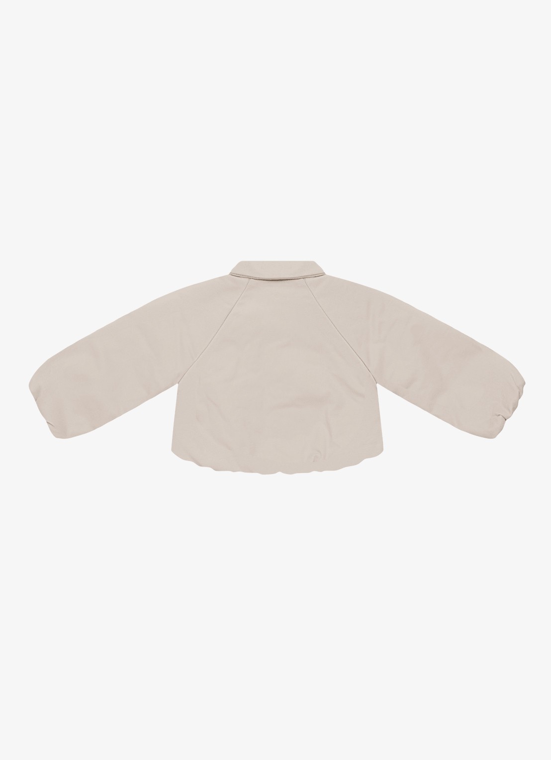 Donsje Amsterdam Kesi Swans jack met borduring - achterkant 4 taupe