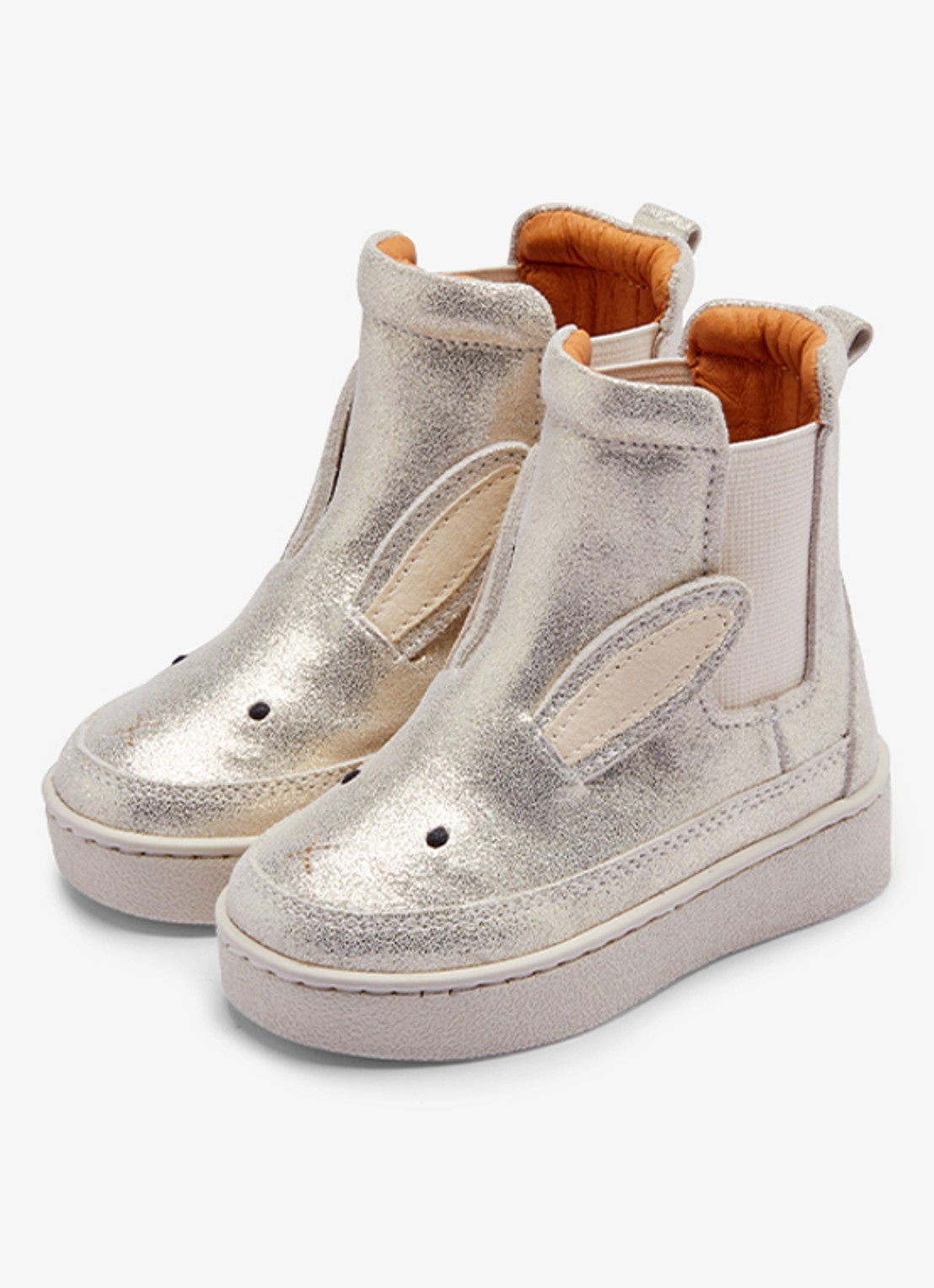 Donsje Amsterdam Kheera Boots | Bunny - voorkant 8 zilver