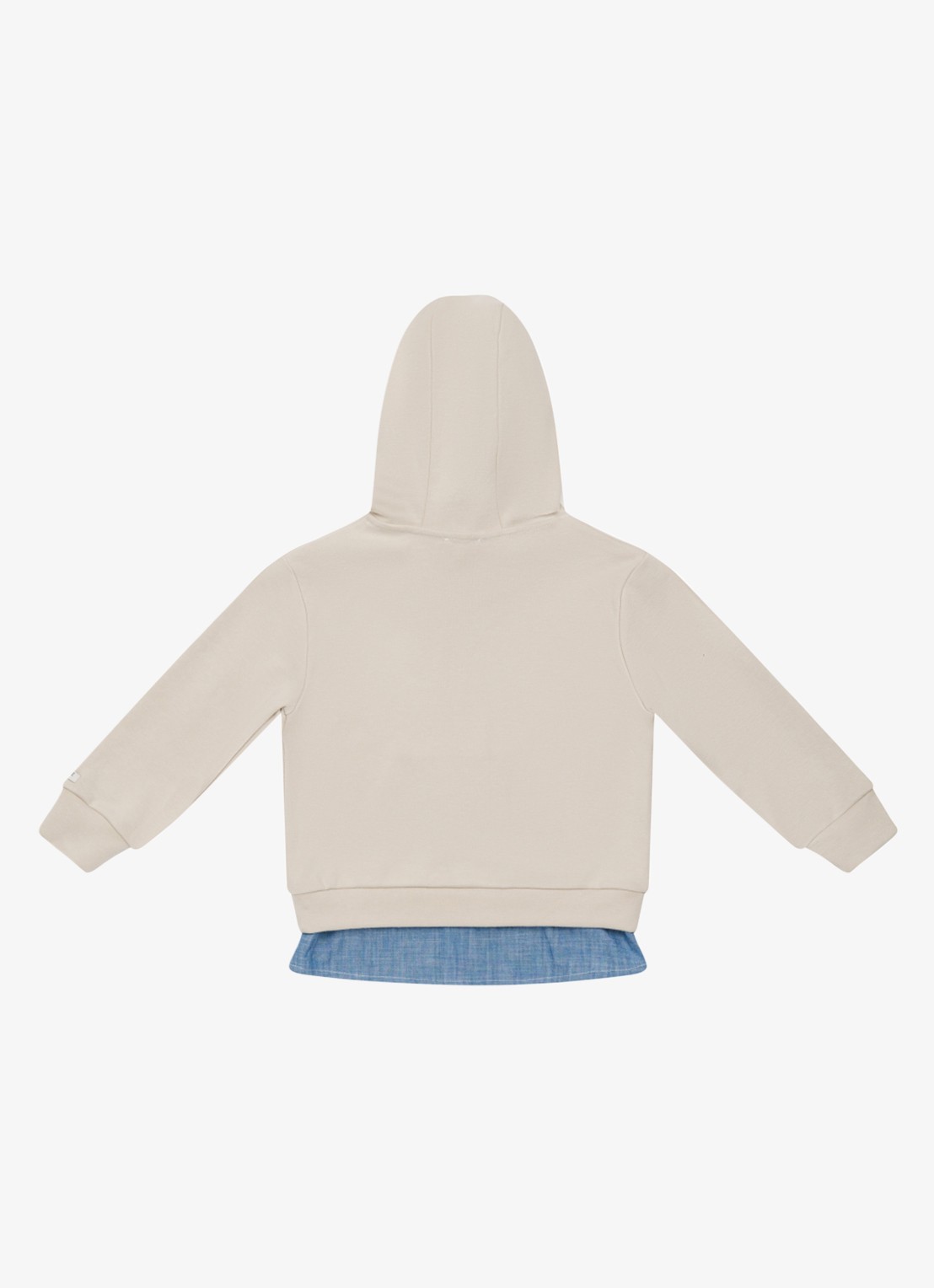 Donsje Amsterdam Lirian sweater van katoen - achterkant 4 beige