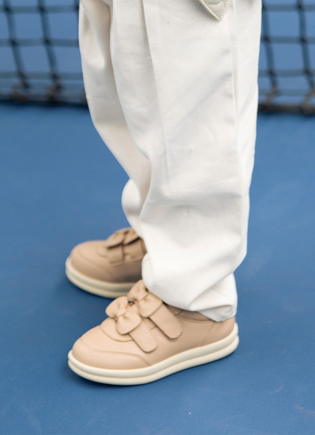 Donsje Amsterdam Loena sneakers - voorkant 5 lichtroze