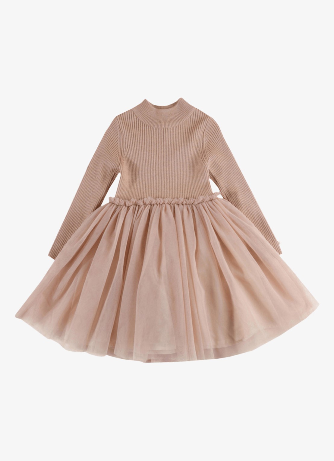 Donsje Amsterdam Lotus Dress - voorkant 4 koraal