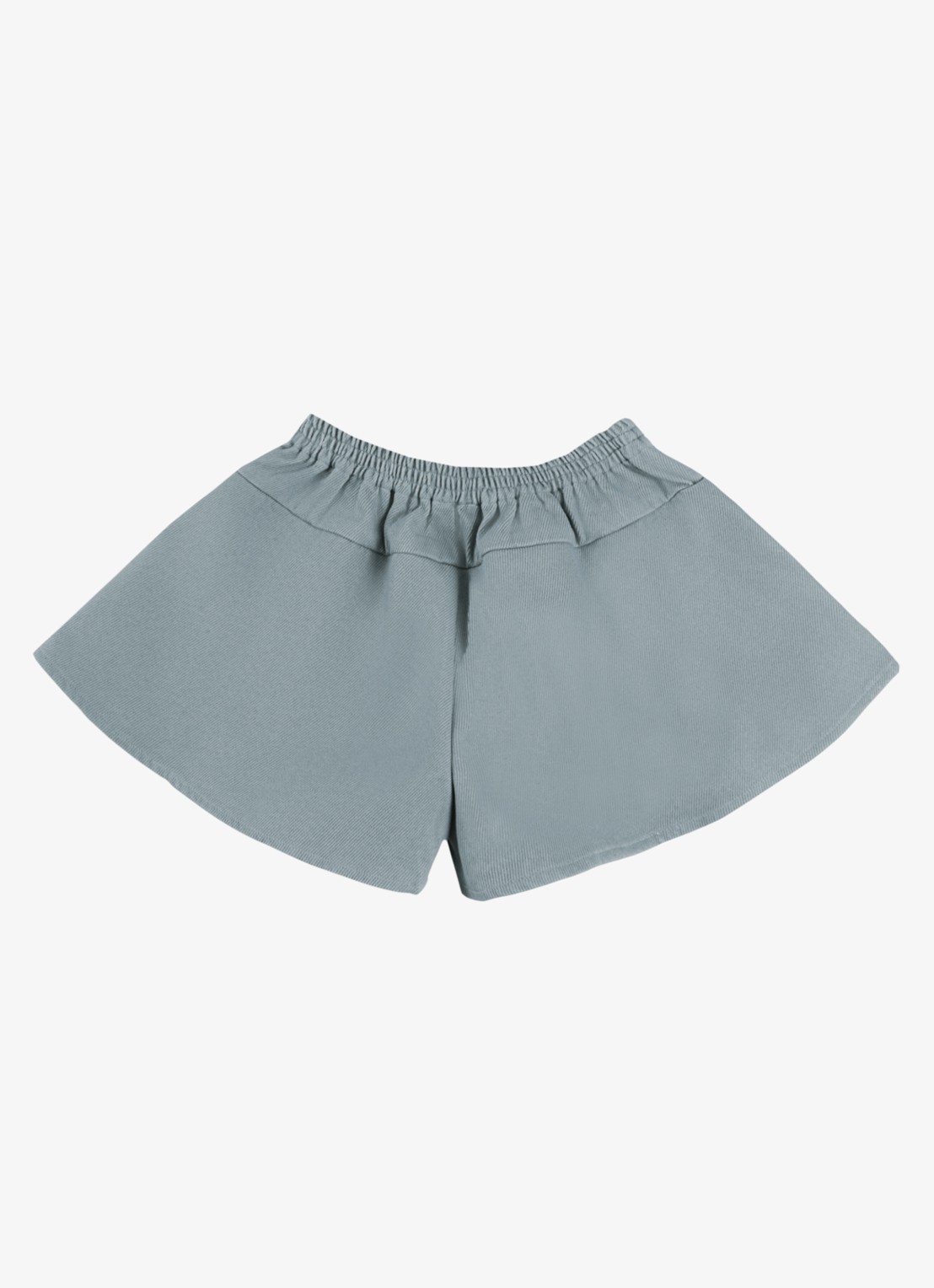 Donsje Amsterdam Mazena wide fit korte broek - achterkant indigo