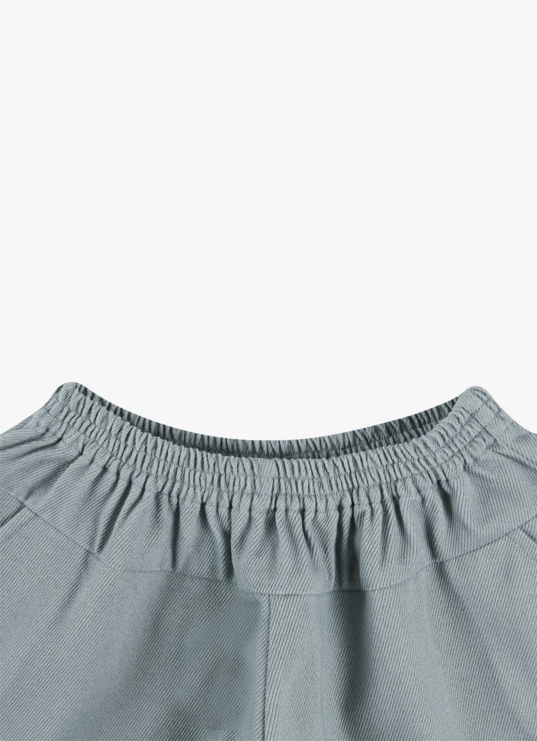 Donsje Amsterdam Mazena wide fit korte broek - detail 2 indigo