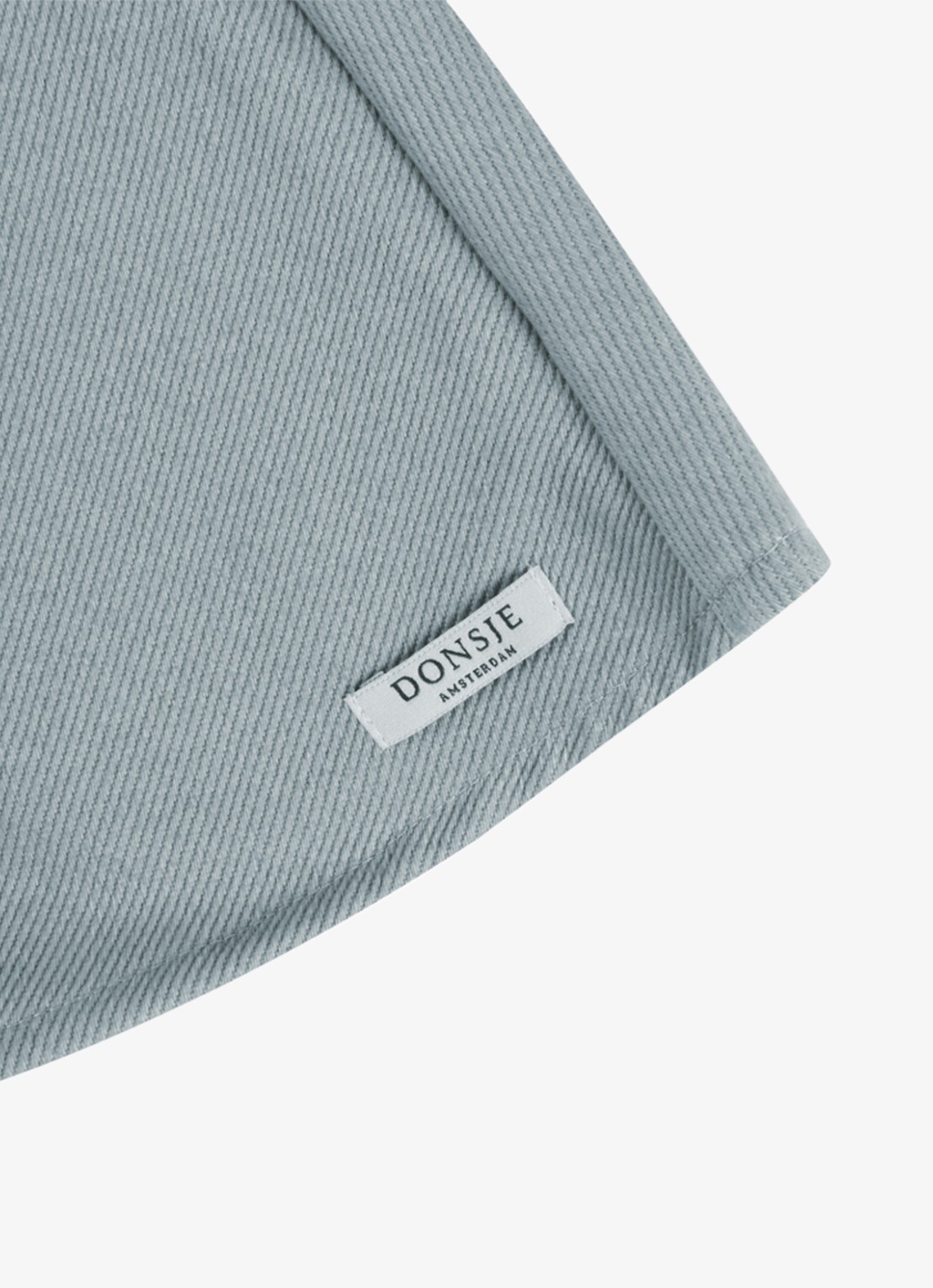 Donsje Amsterdam Mazena wide fit korte broek - detail 4 indigo