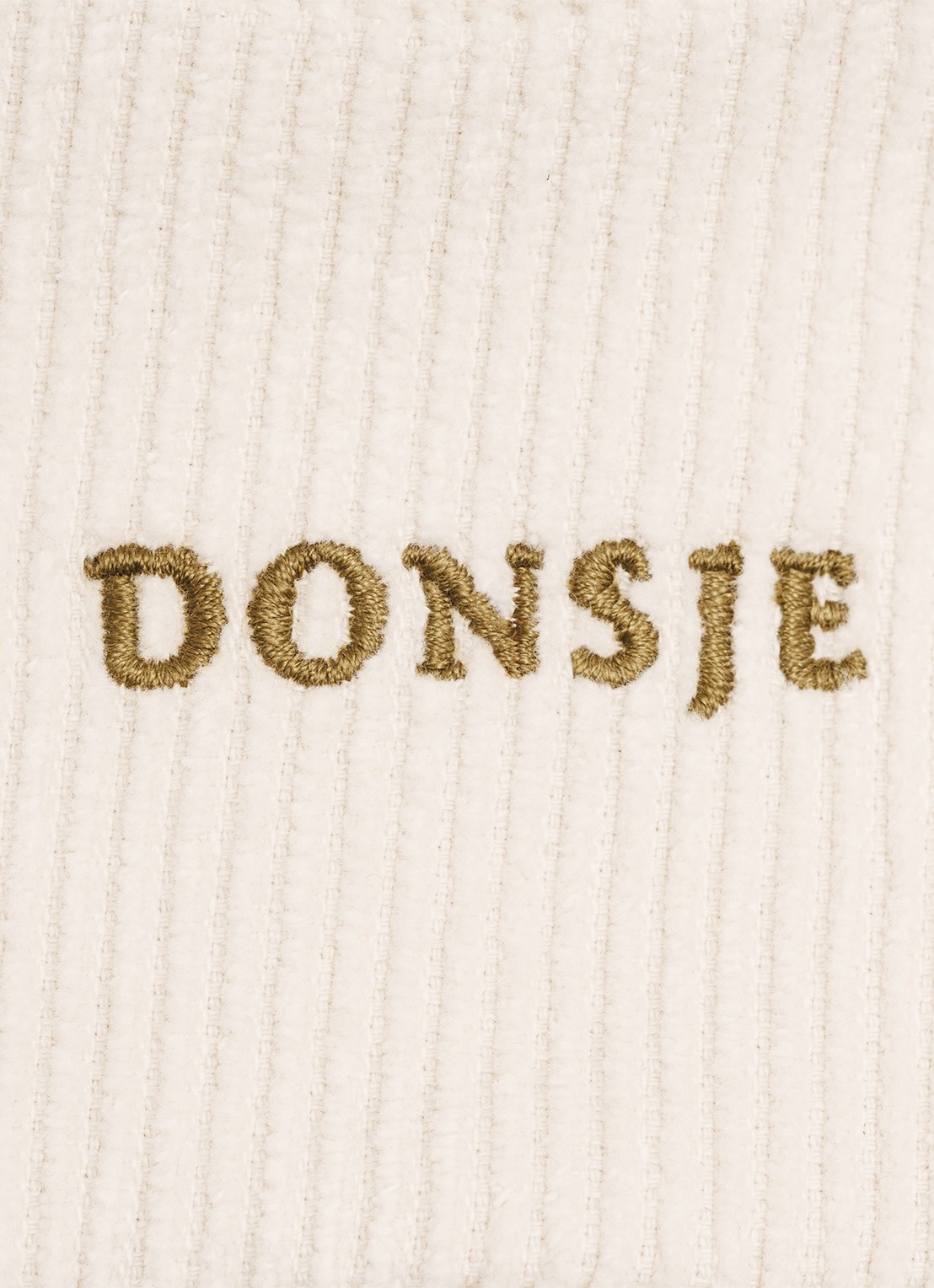Donsje Amsterdam Mickie jumpsuit met borduring - detail 2 roze
