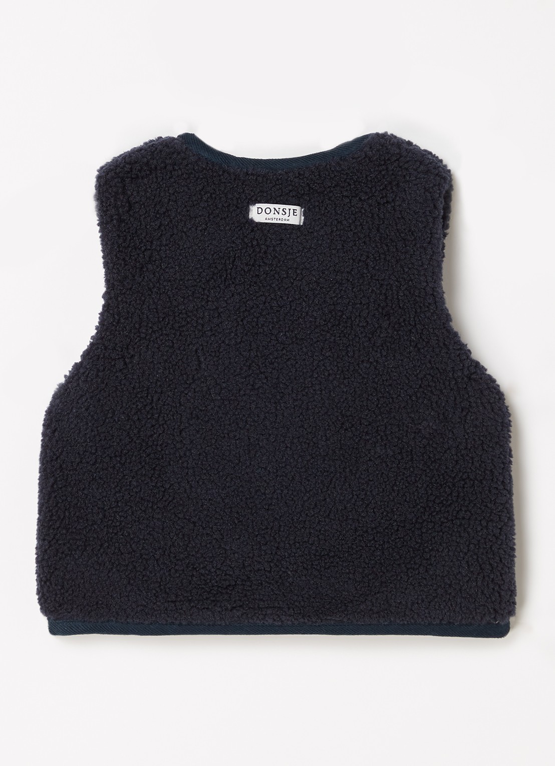 Donsje Amsterdam Monty Gilet - achterkant 3 blauw