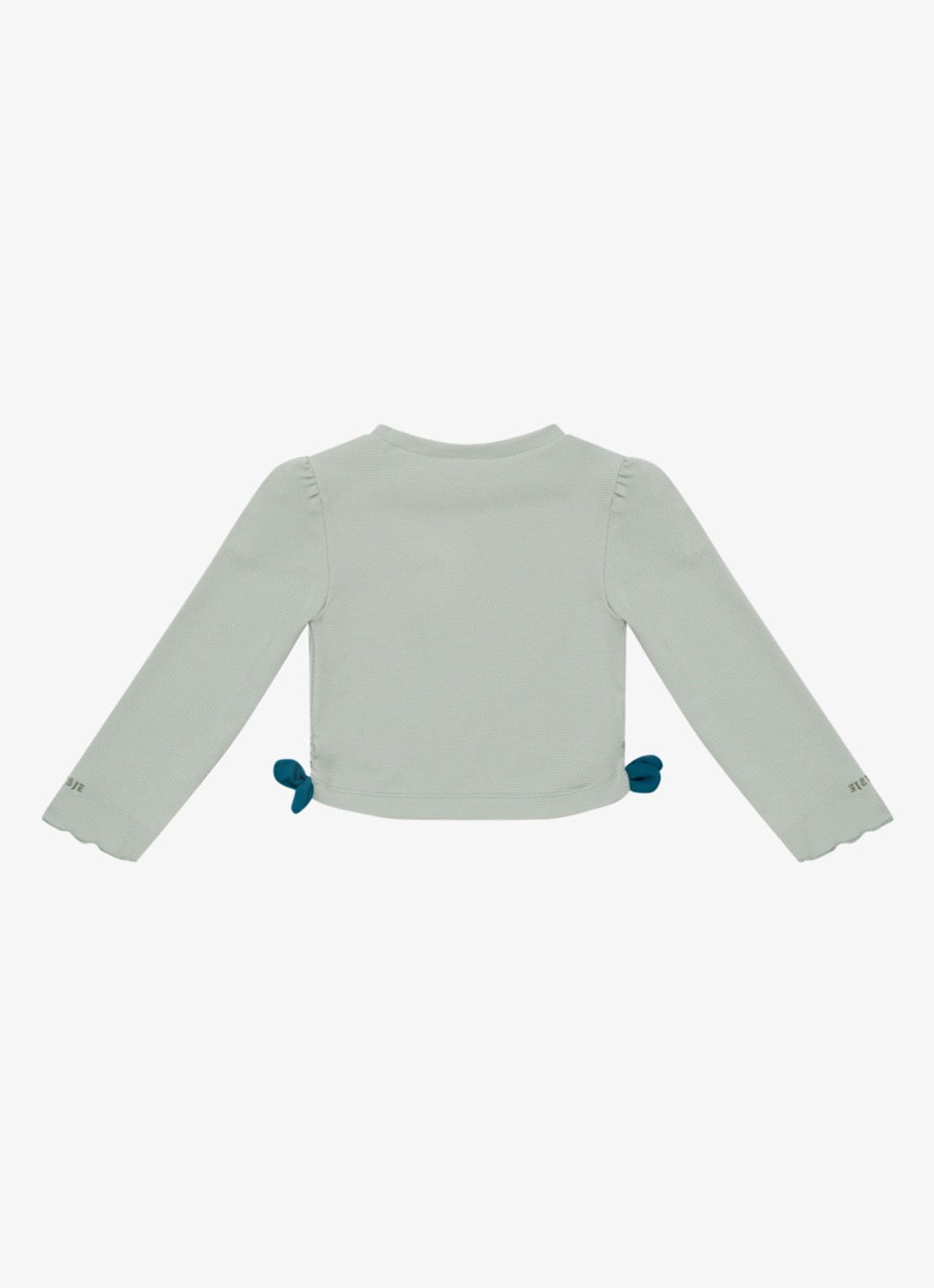 Donsje Amsterdam Nia zwemshirt met structuur - achterkant mint