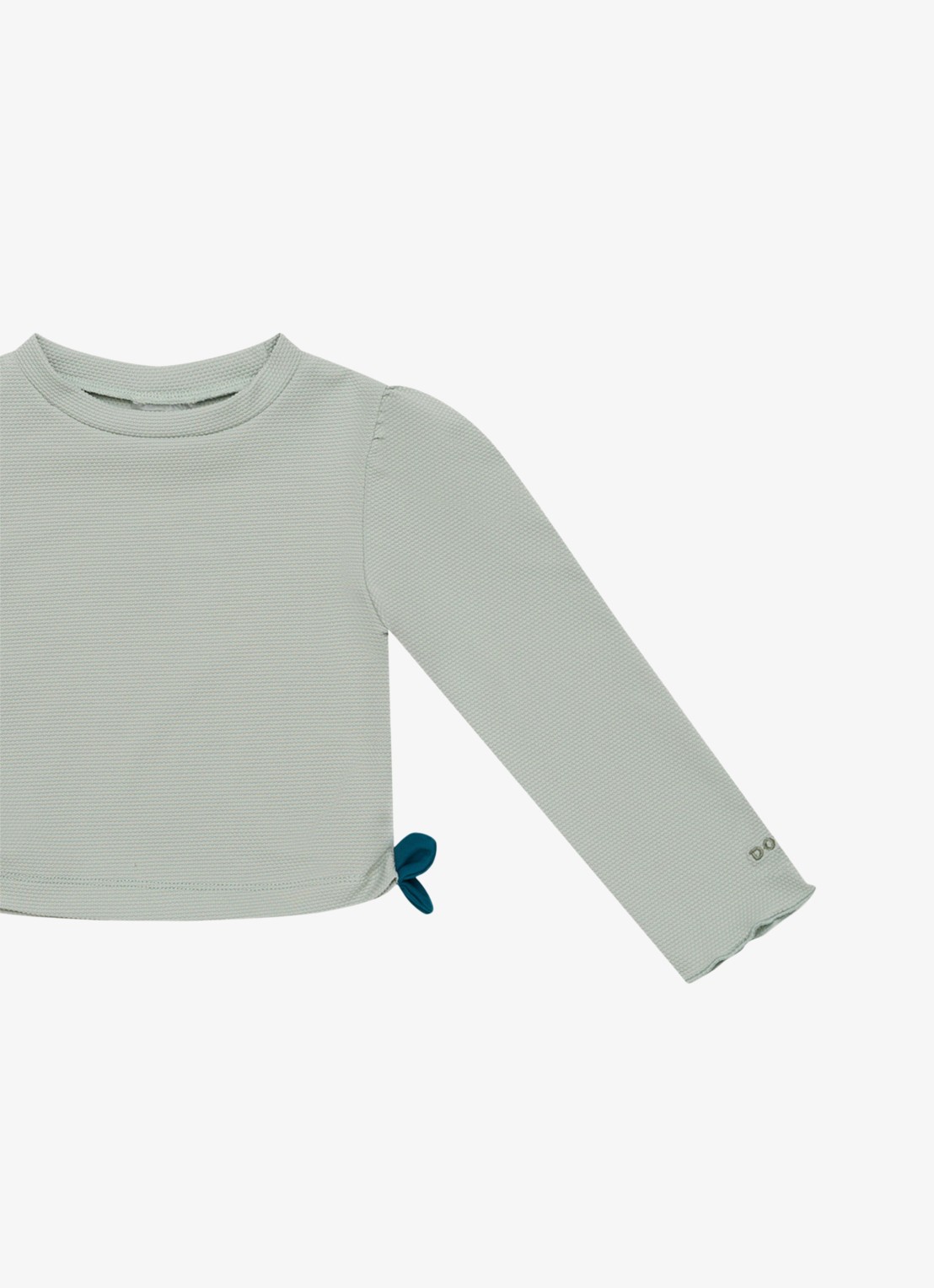 Donsje Amsterdam Nia zwemshirt met structuur - detail 4 mint