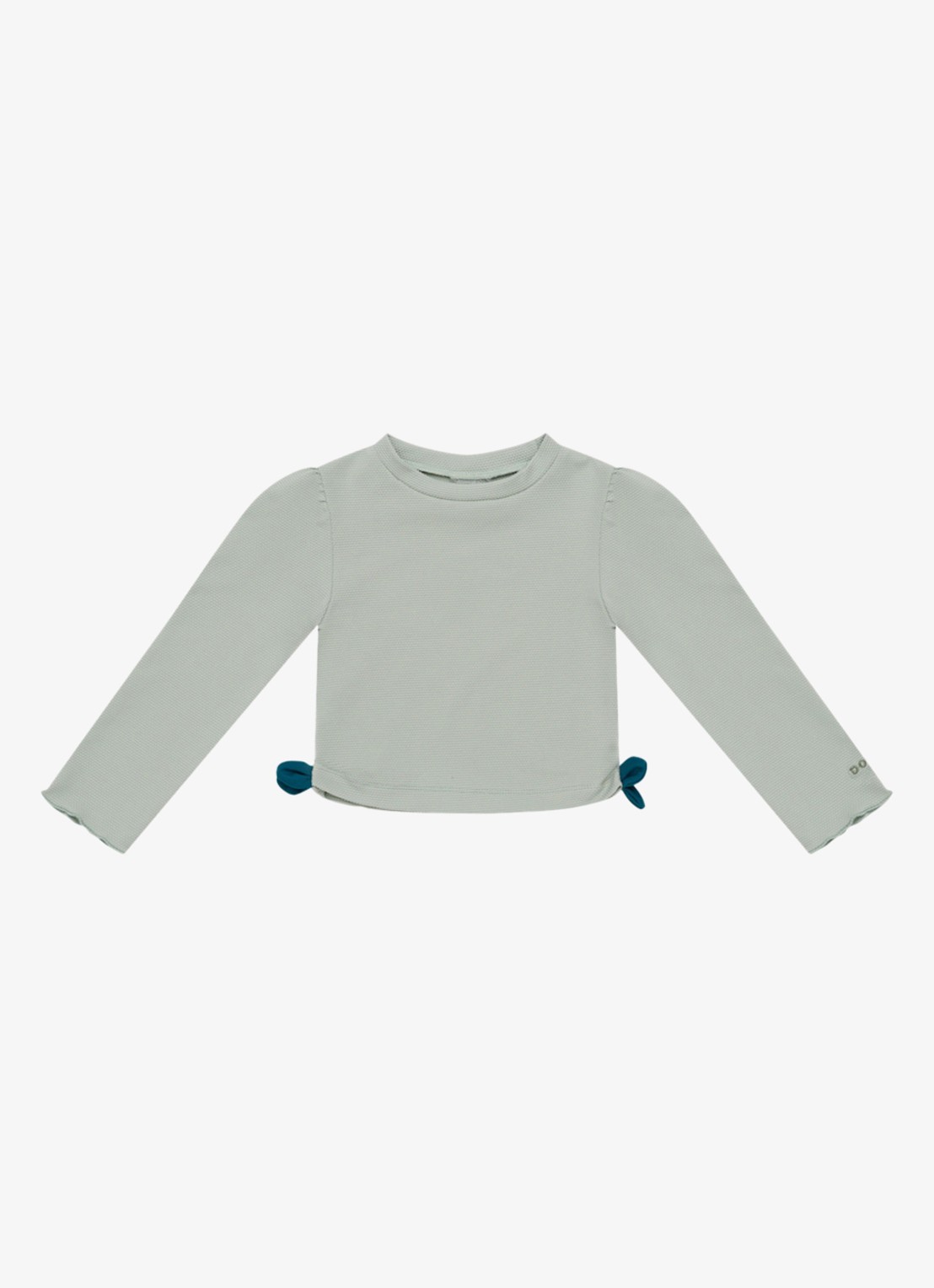 Donsje Amsterdam Nia zwemshirt met structuur - voorkant 2 mint