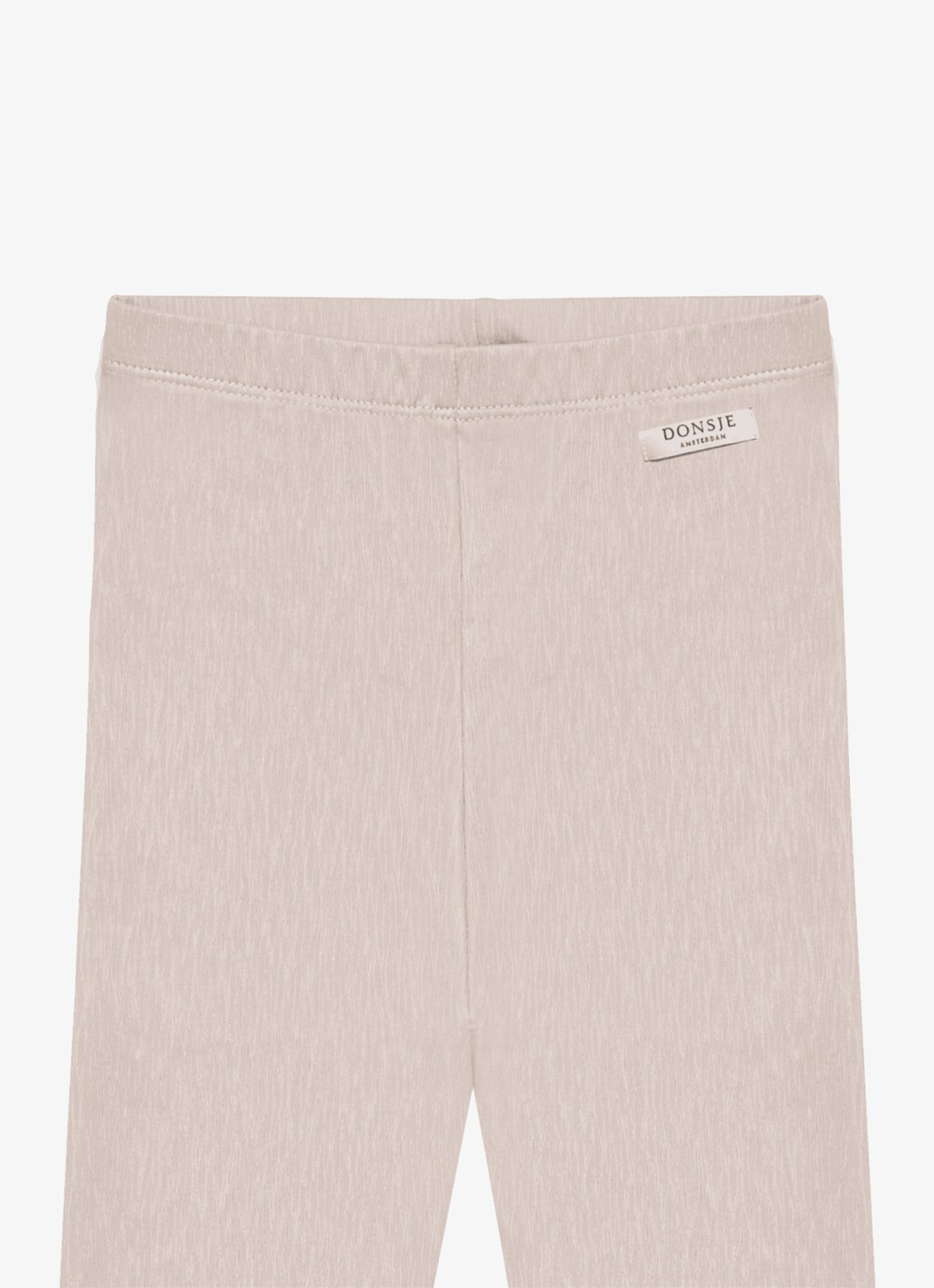 Donsje Amsterdam Nienja legging met logo - detail lichtroze
