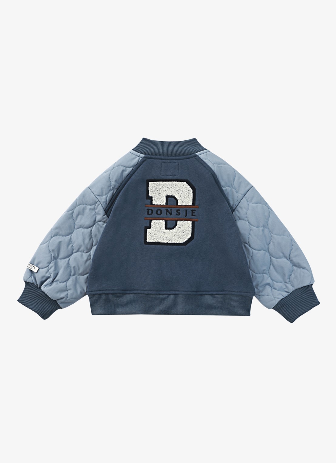 Donsje Amsterdam Noal jack met borduring - achterkant 9 royalblauw