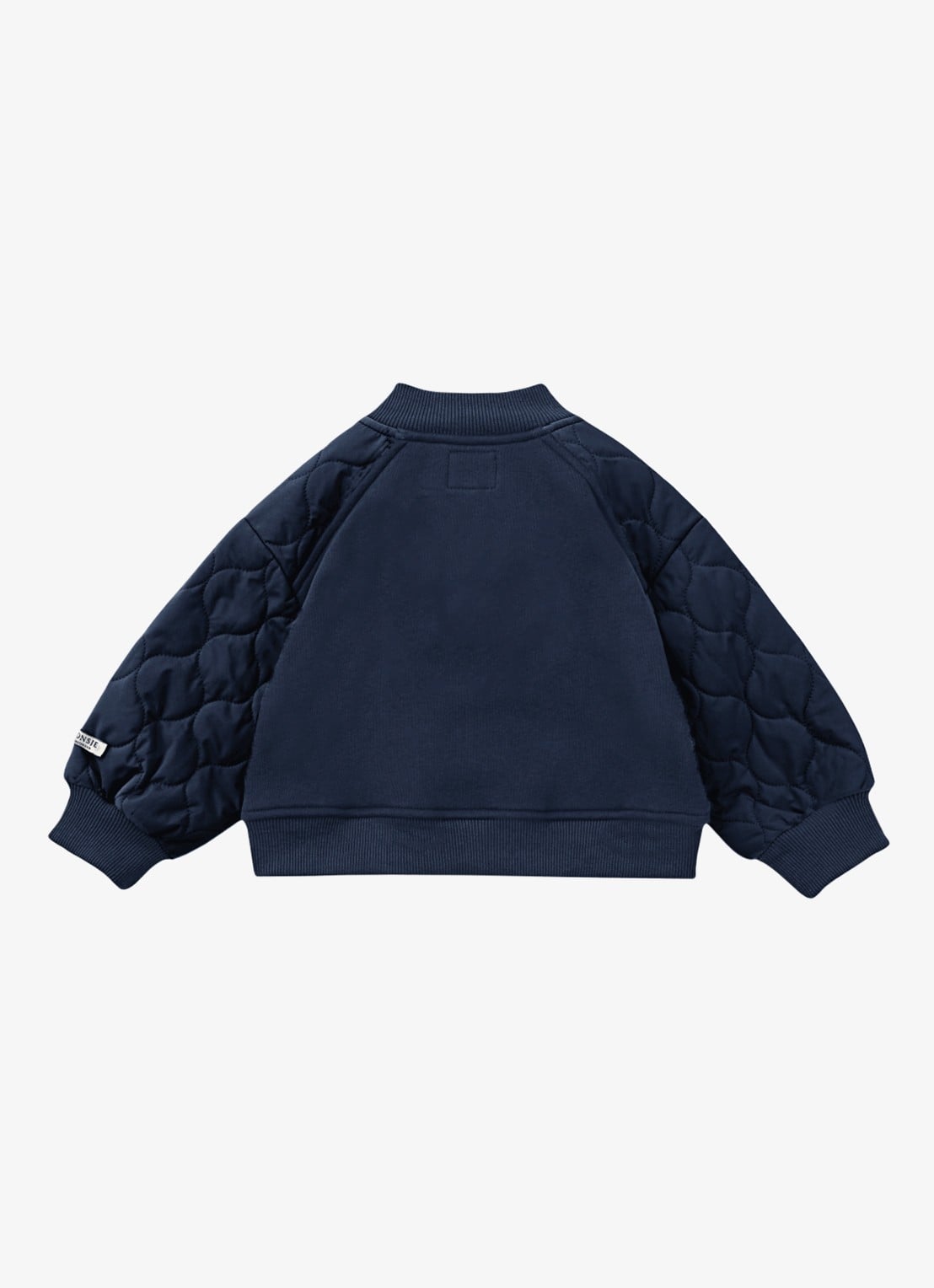 Donsje Amsterdam Noal jack met quiltpatroon - achterkant 5 donkerblauw