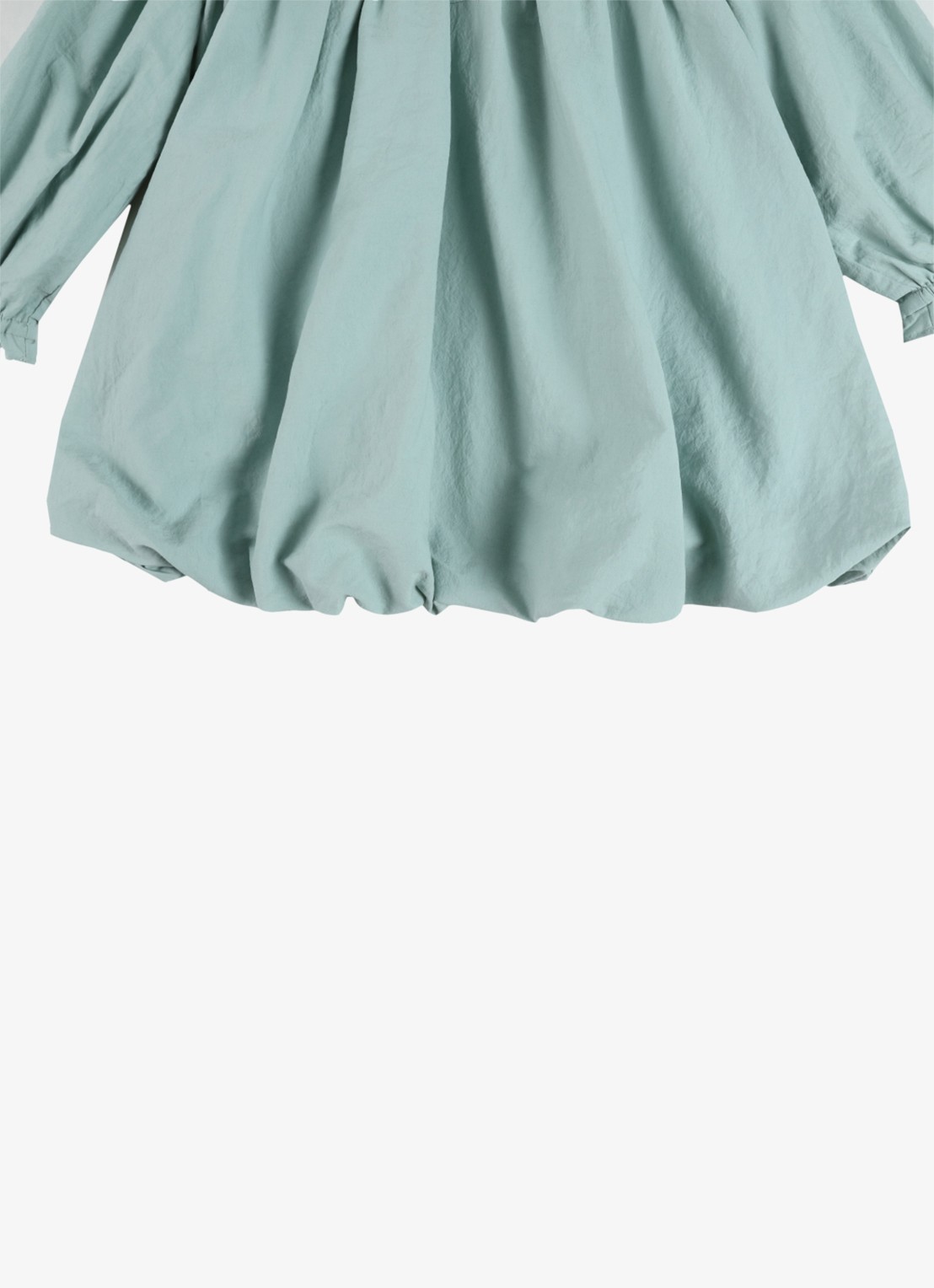 Donsje Amsterdam Nyari tuniekjurk met plooien - detail 6 blauw