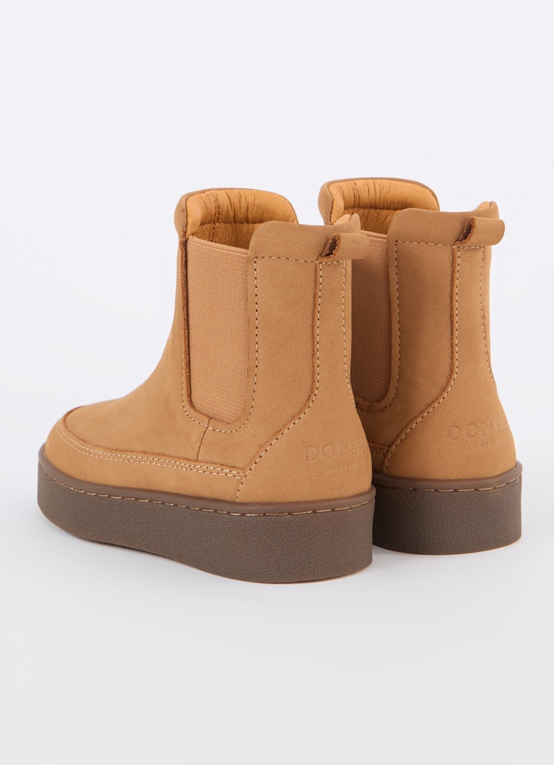 Donsje Amsterdam Ojeh Boots - achterkant 4 roestbruin
