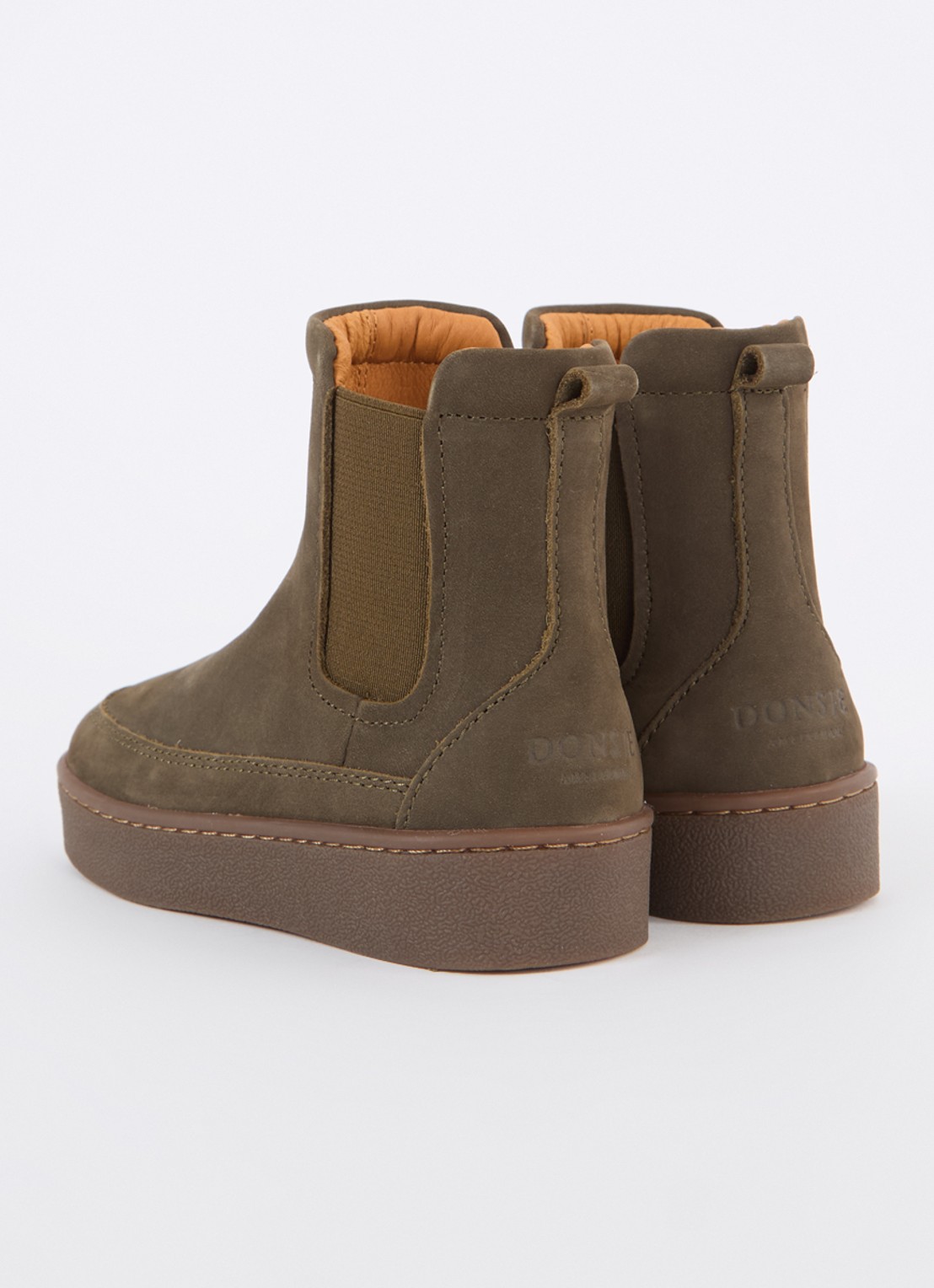 Donsje Amsterdam Ojeh Boots - achterkant 5 bronsgroen
