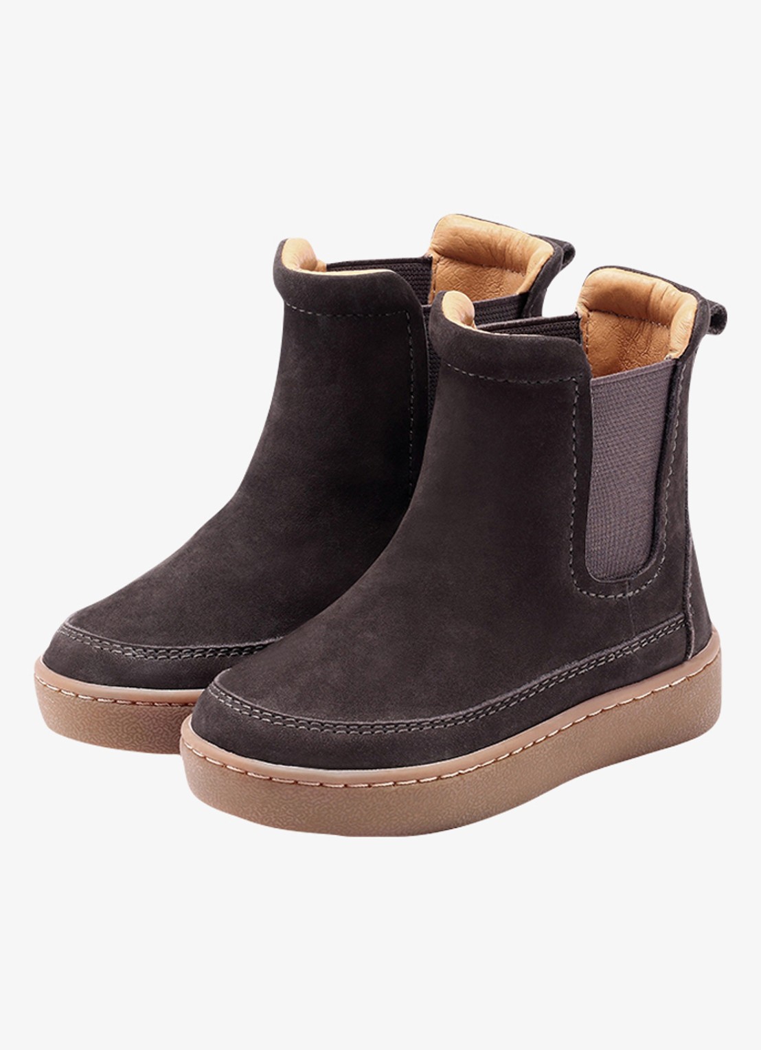 Donsje Amsterdam Ojeh Boots - voorkant 3 donkerbruin