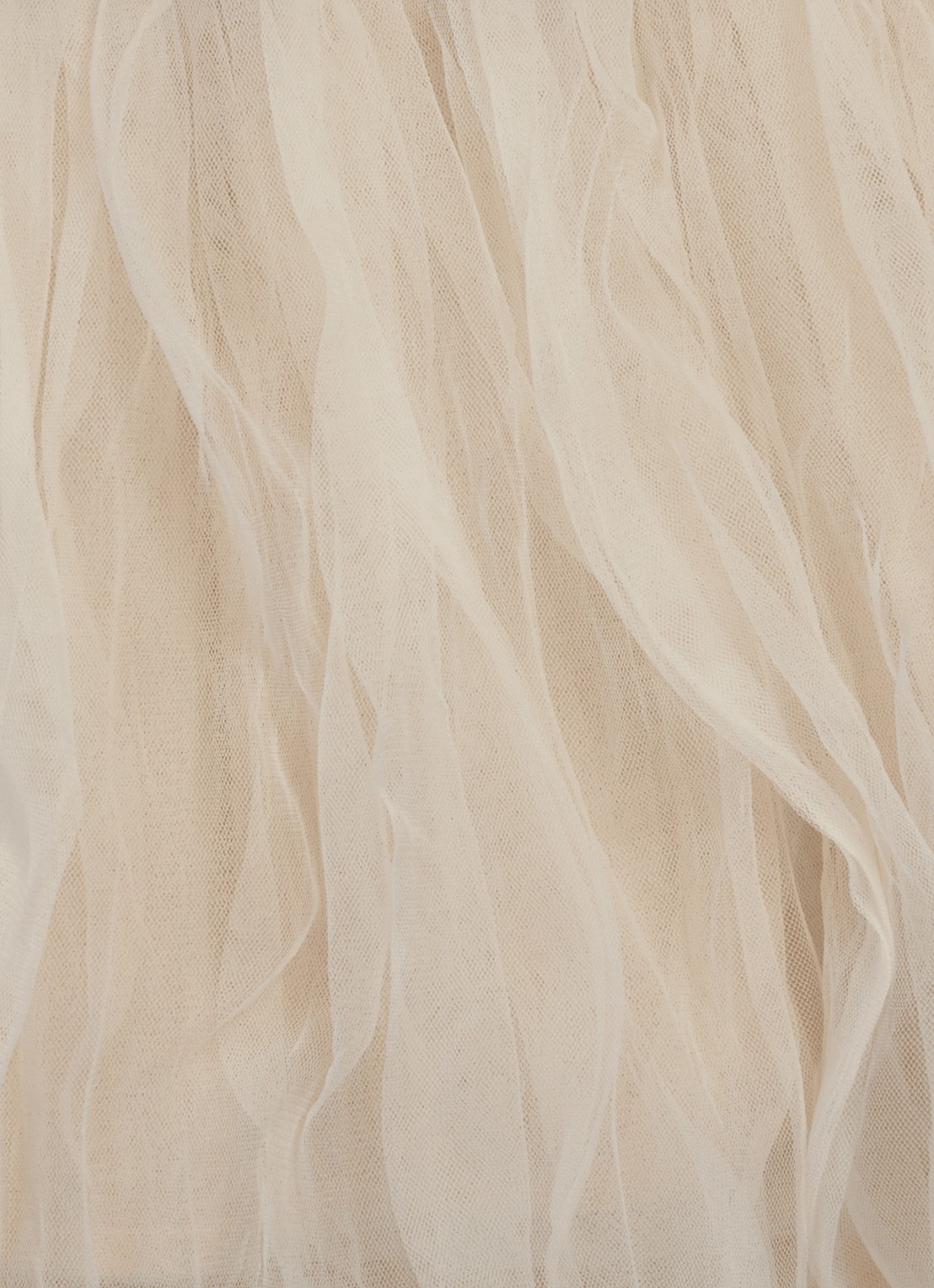 Donsje Amsterdam Paulien jurk met tule - detail 5 naturel