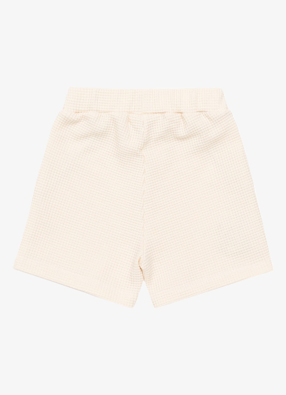 Donsje Amsterdam Petar korte broek met structuur - achterkant beige