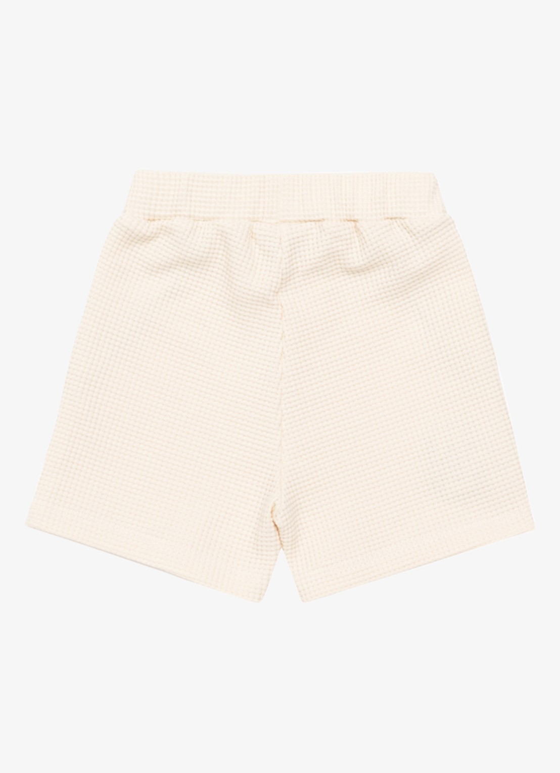 Donsje Amsterdam Petar korte broek met structuur - achterkant 4 beige