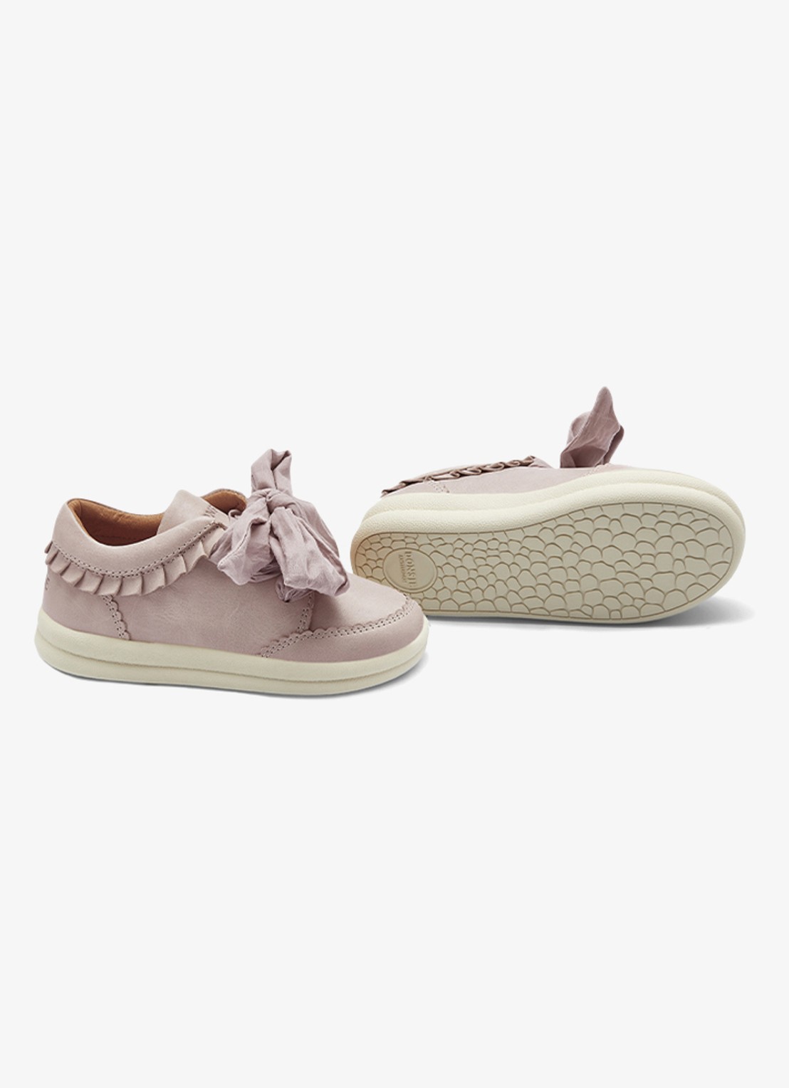 Donsje Amsterdam Pexley sneakers van leer - detail 4 lila