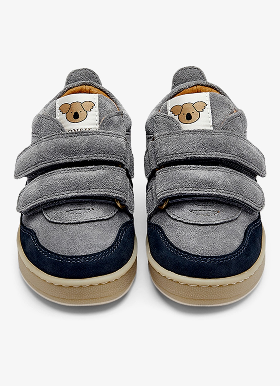 Donsje Amsterdam Pivalo sneaker van leer - detail 2 lichtblauw