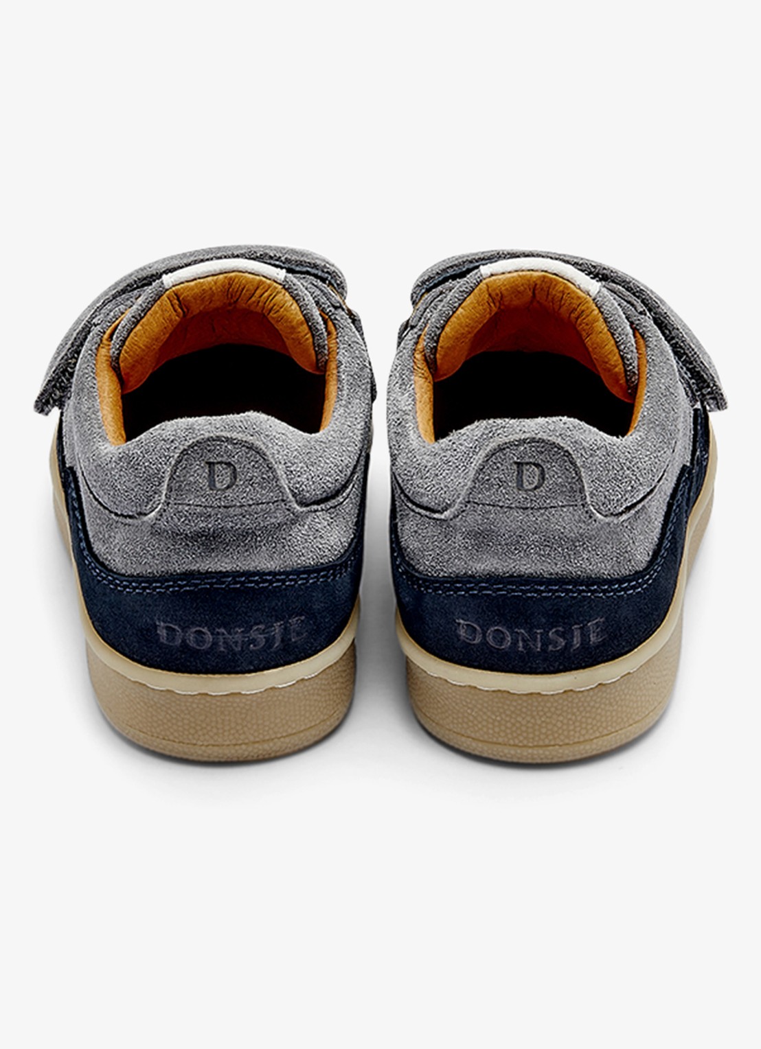 Donsje Amsterdam Pivalo sneaker van leer - detail 3 lichtblauw