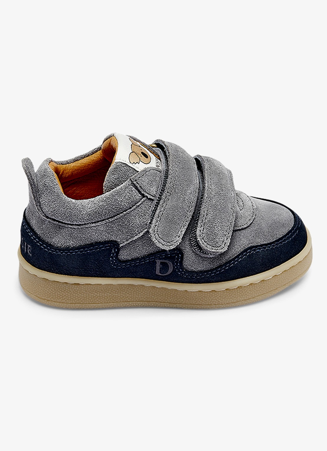 Donsje Amsterdam Pivalo sneaker van leer - detail 5 lichtblauw