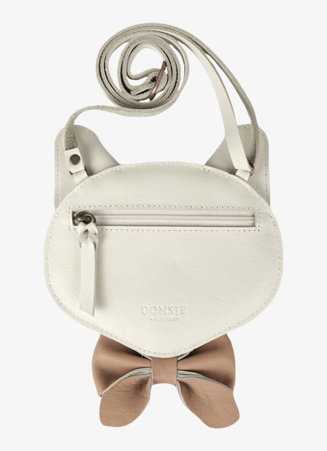 Donsje Amsterdam Pua crossbody tas  - detail 2 gebroken wit
