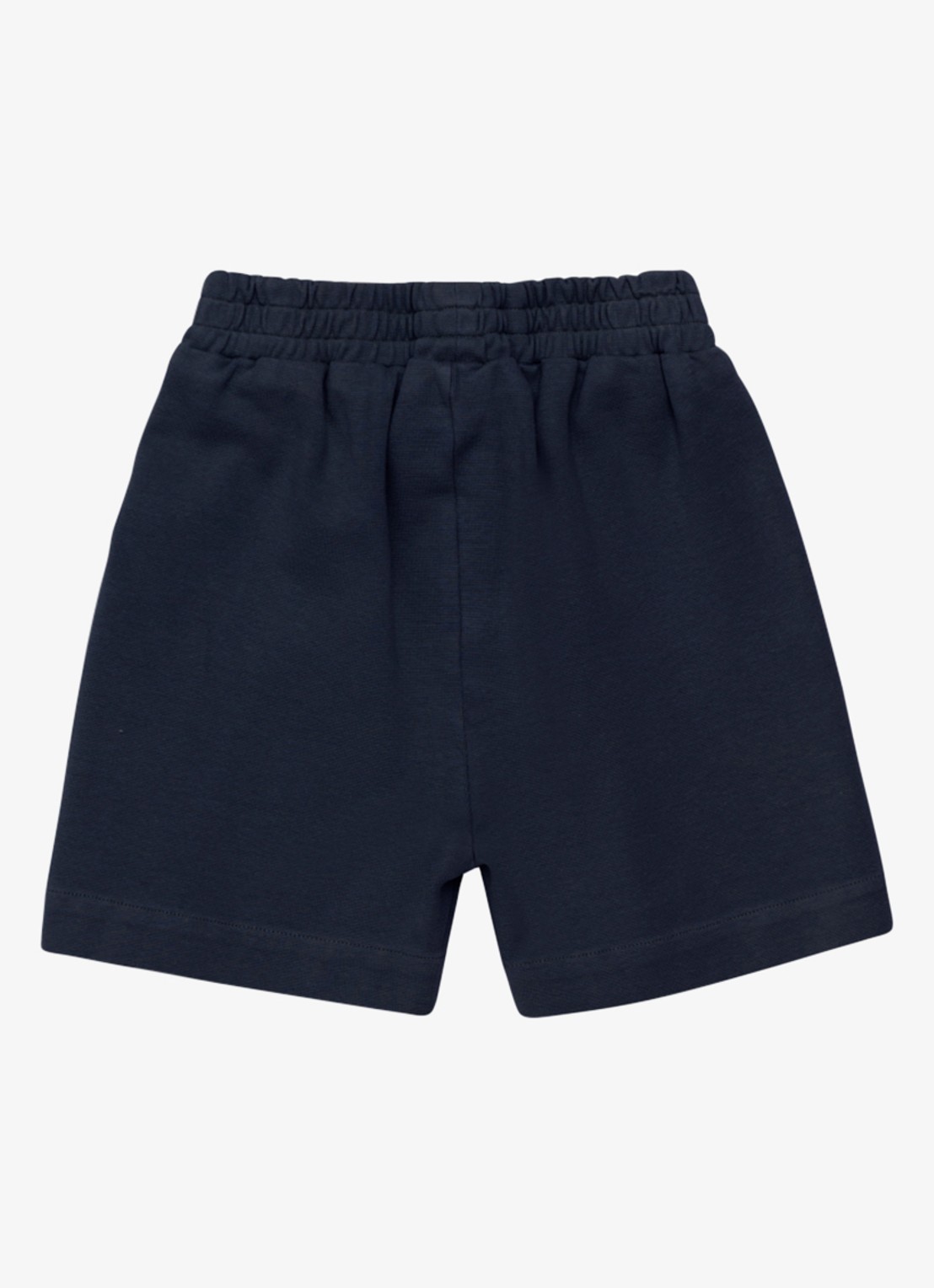 Donsje Amsterdam Rafie korte joggingbroek met logo - achterkant 2 donkerblauw