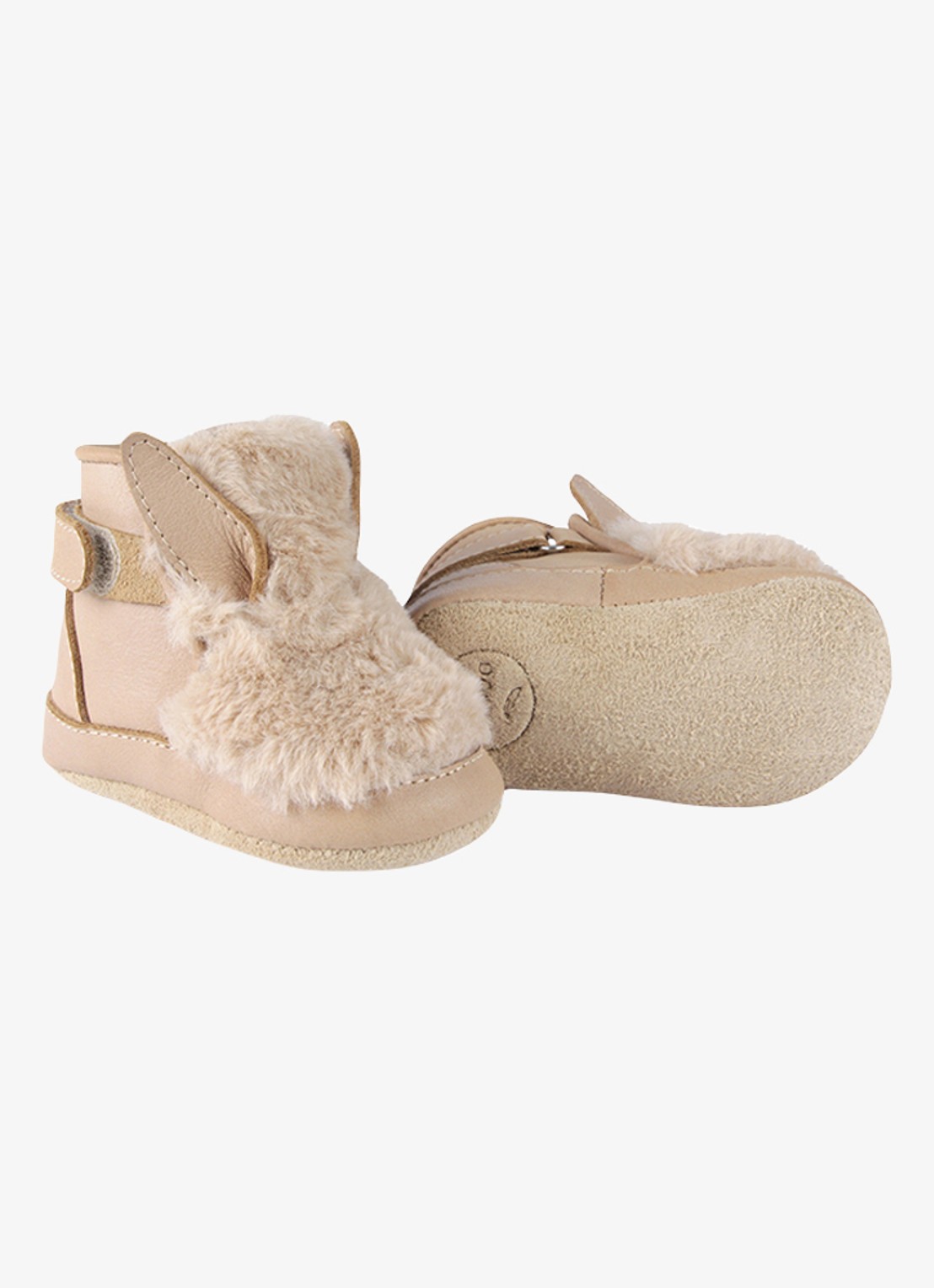 Donsje Amsterdam Richy Booties | Fluffy Bunny - detail 8 beige