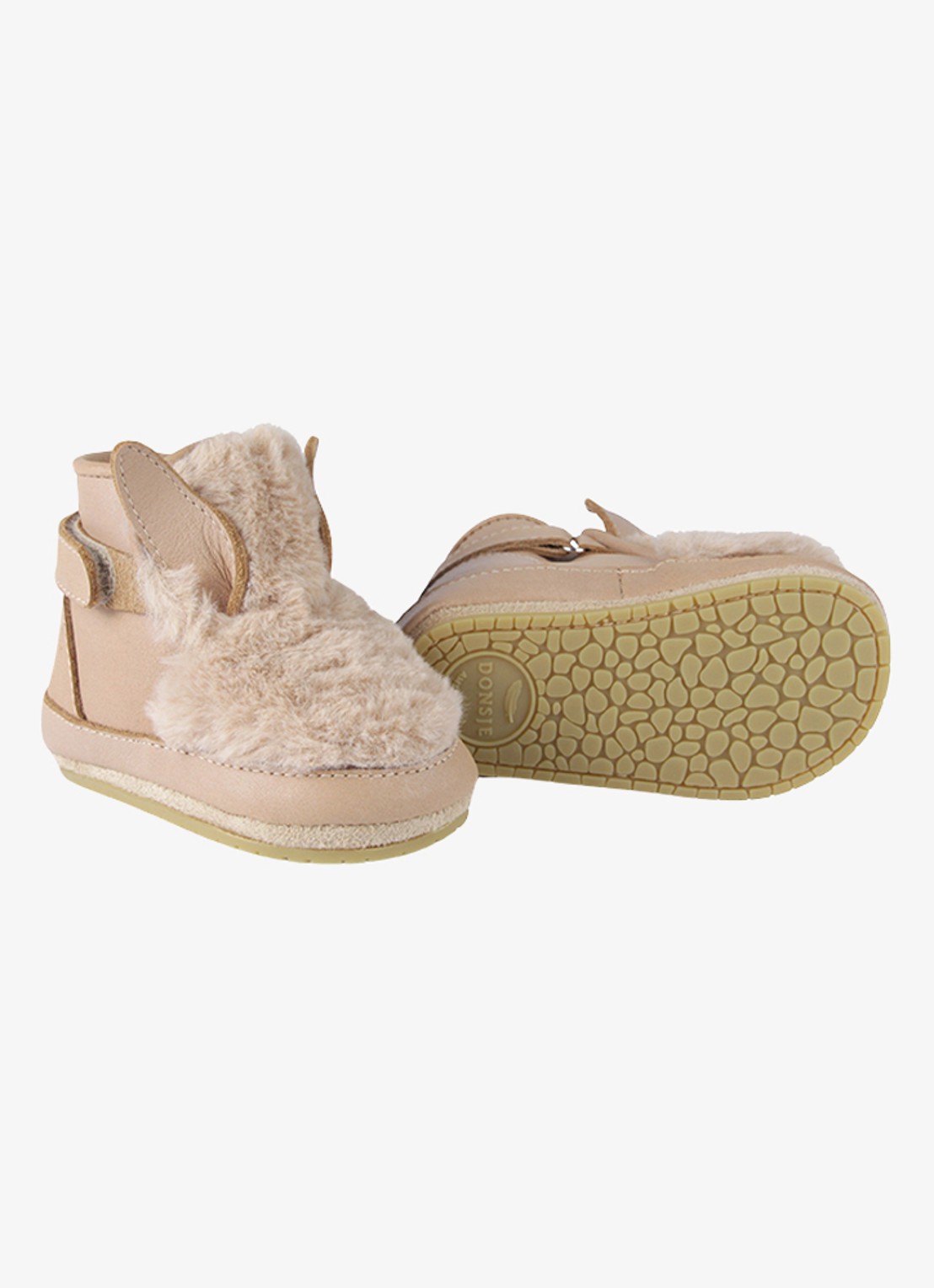 Donsje Amsterdam Richy Booties | Fluffy Bunny - detail 9 beige